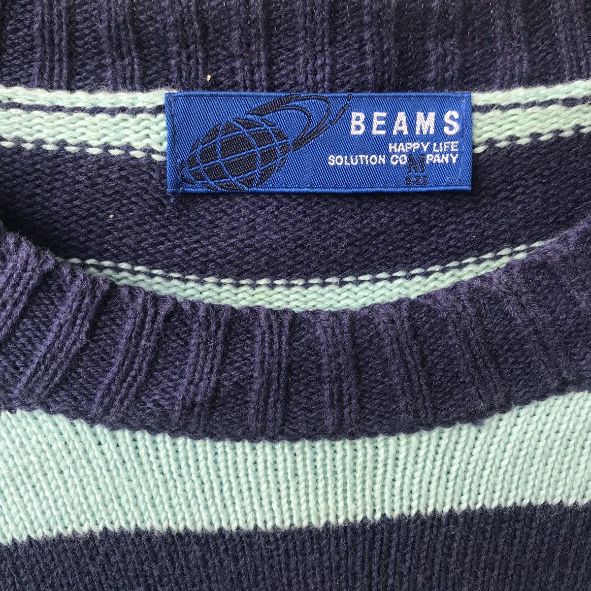 Beams Plus Beams Sailor Stripes LS Knitwear Size US M / EU 48-50 / 2 - 3 Thumbnail