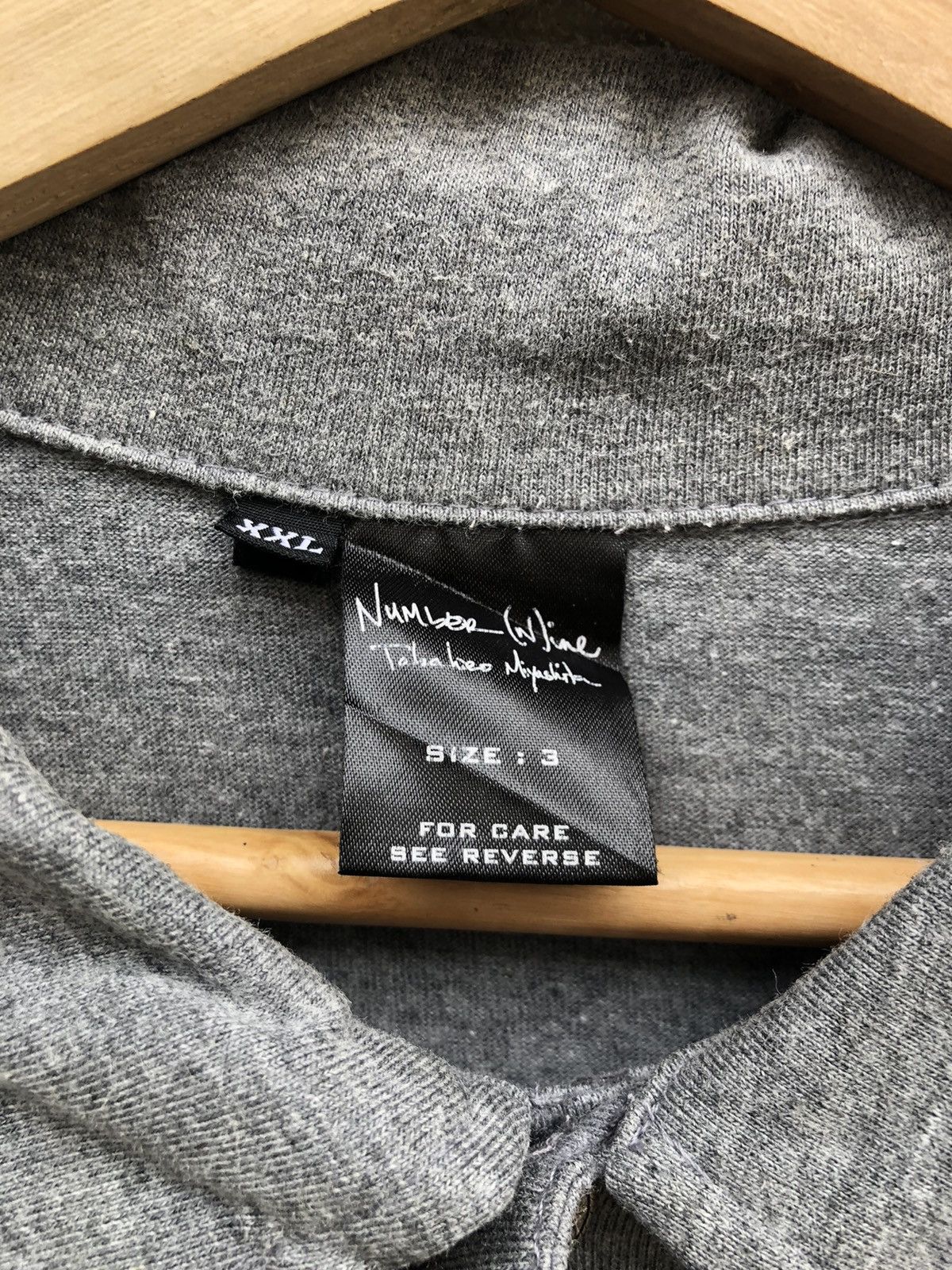 Number (N)ine Number (N)ine Tokyo Standard Polos Size US L / EU 52-54 / 3 - 2 Thumbnail