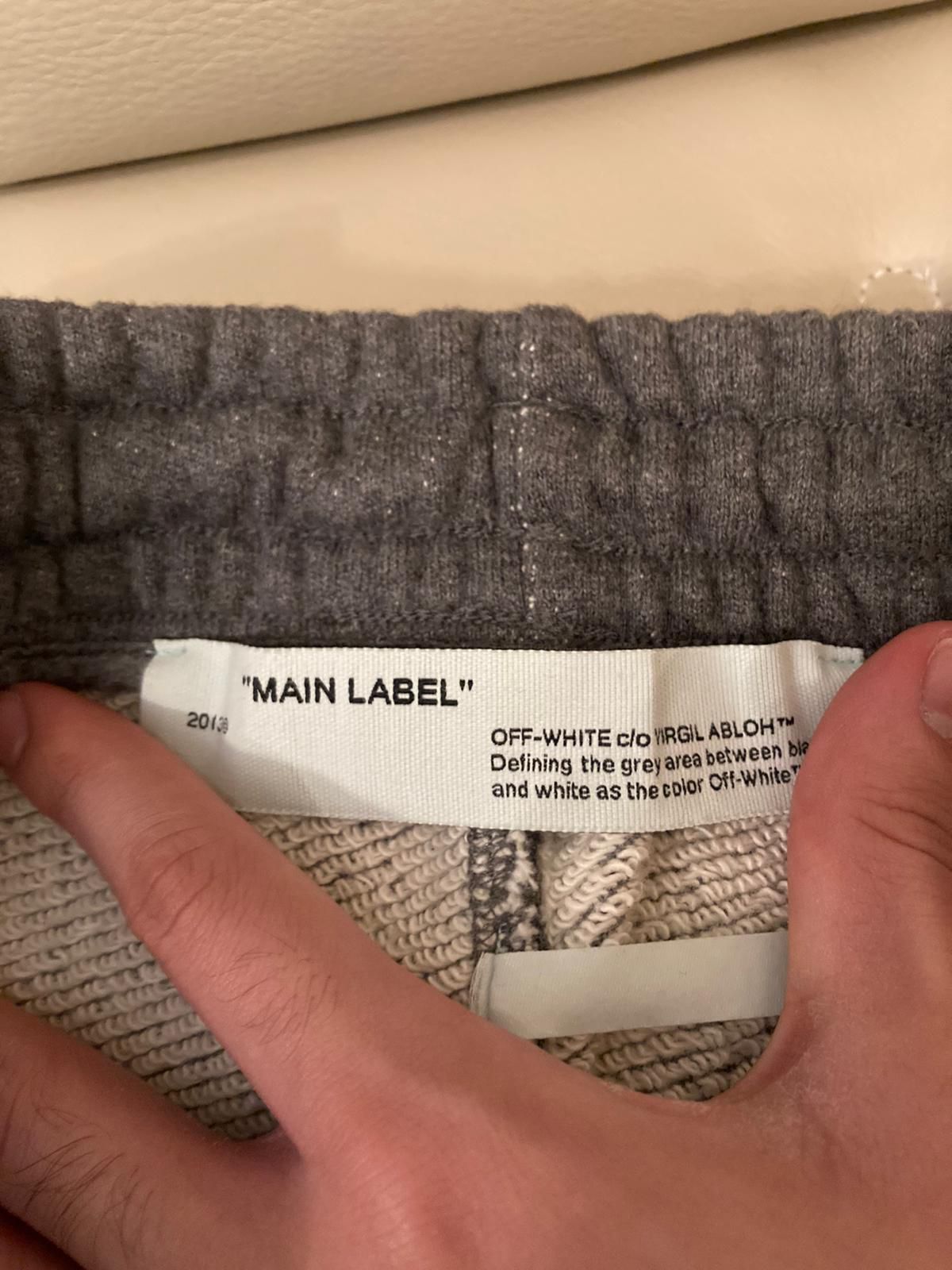 Off-White Logo Sweat Pants in Grey Size US 36 / EU 52 - 4 Thumbnail