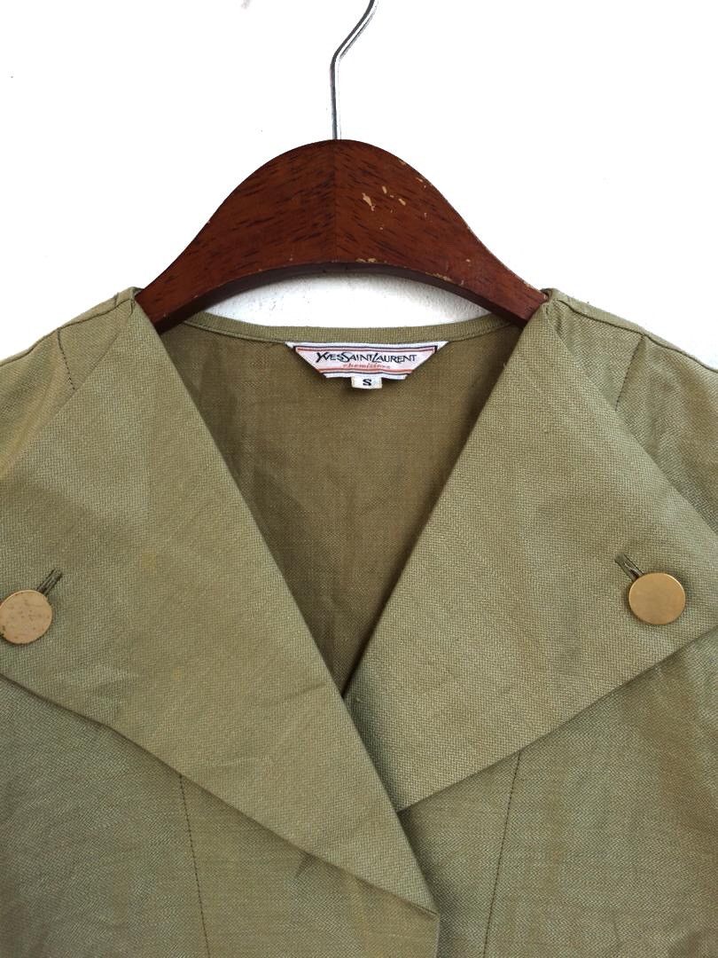 Vintage × Yves Saint Laurent Vintage Yves Saint Laurent Chemisiers Vest Jacket Size S / US 4 / IT 40 - 3 Thumbnail