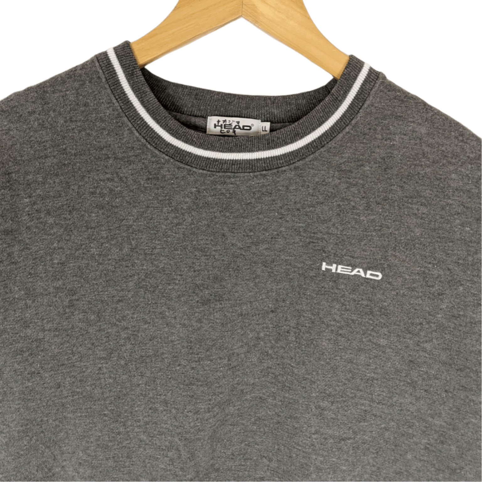 Japanese Brand HEAD Sportswear Crewneck Jumper Sweatshirt Size US XL / EU 56 / 4 - 4 Thumbnail