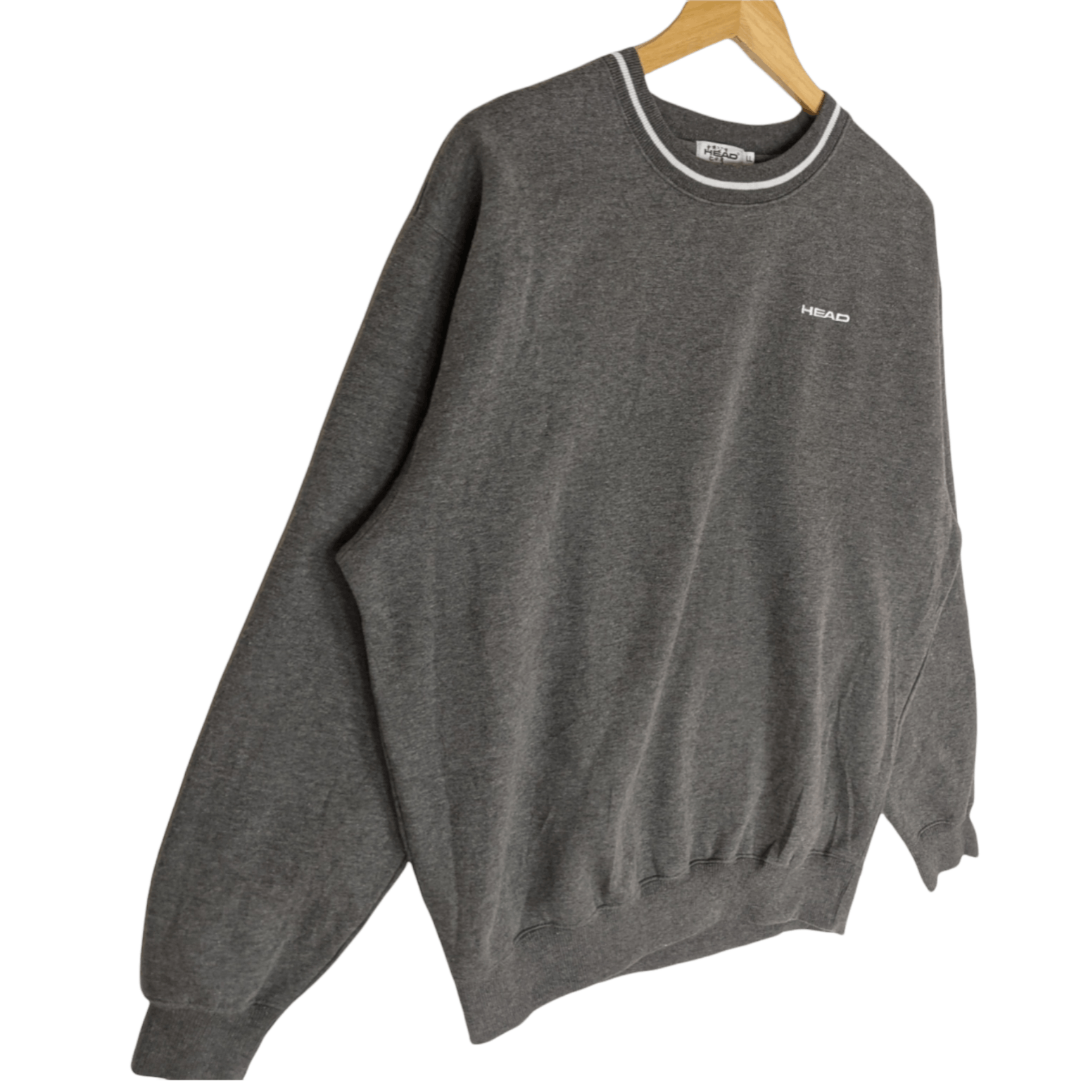 Japanese Brand HEAD Sportswear Crewneck Jumper Sweatshirt Size US XL / EU 56 / 4 - 3 Thumbnail