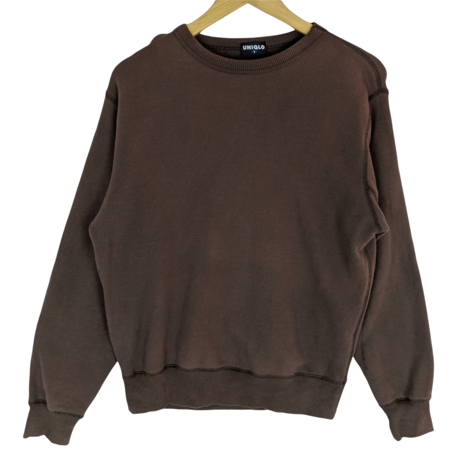 Japanese Brand Vintage 90's UNIQLO Green Army Jumper Sweatshirt Size US S / EU 44-46 / 1 - 2 Thumbnail