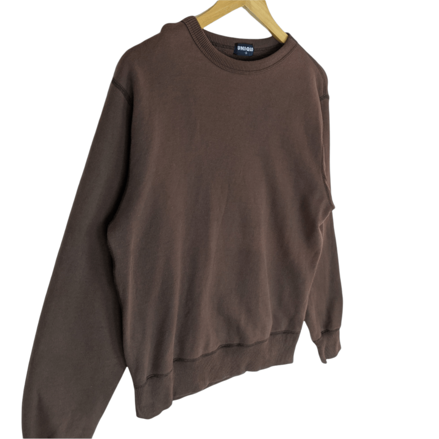 Japanese Brand Vintage 90's UNIQLO Green Army Jumper Sweatshirt Size US S / EU 44-46 / 1 - 3 Thumbnail