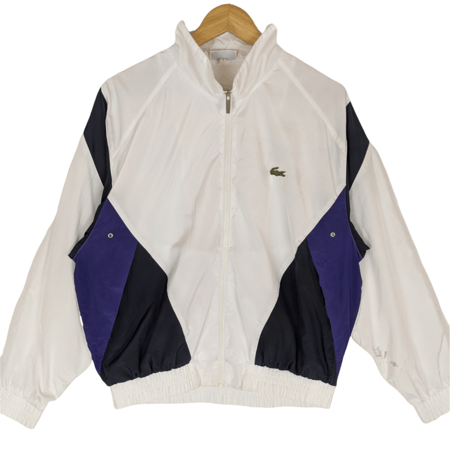Lacoste LACOSTE Big Spell Out Windbreaker Jacket Size US L / EU 52-54 / 3 - 2 Thumbnail