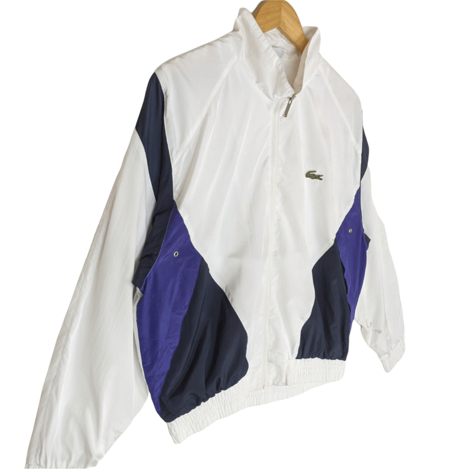 Lacoste LACOSTE Big Spell Out Windbreaker Jacket Size US L / EU 52-54 / 3 - 3 Thumbnail