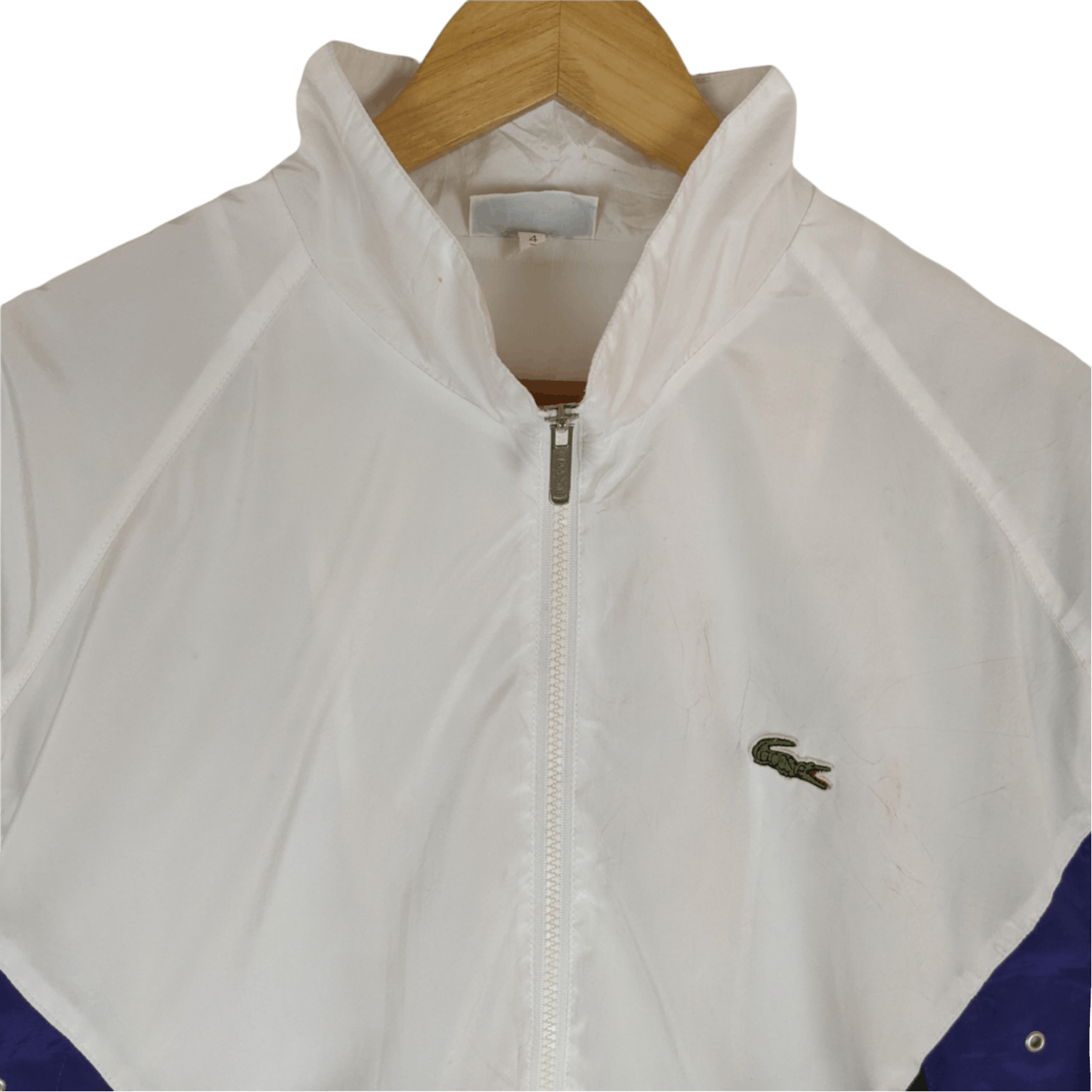 Lacoste LACOSTE Big Spell Out Windbreaker Jacket Size US L / EU 52-54 / 3 - 4 Thumbnail