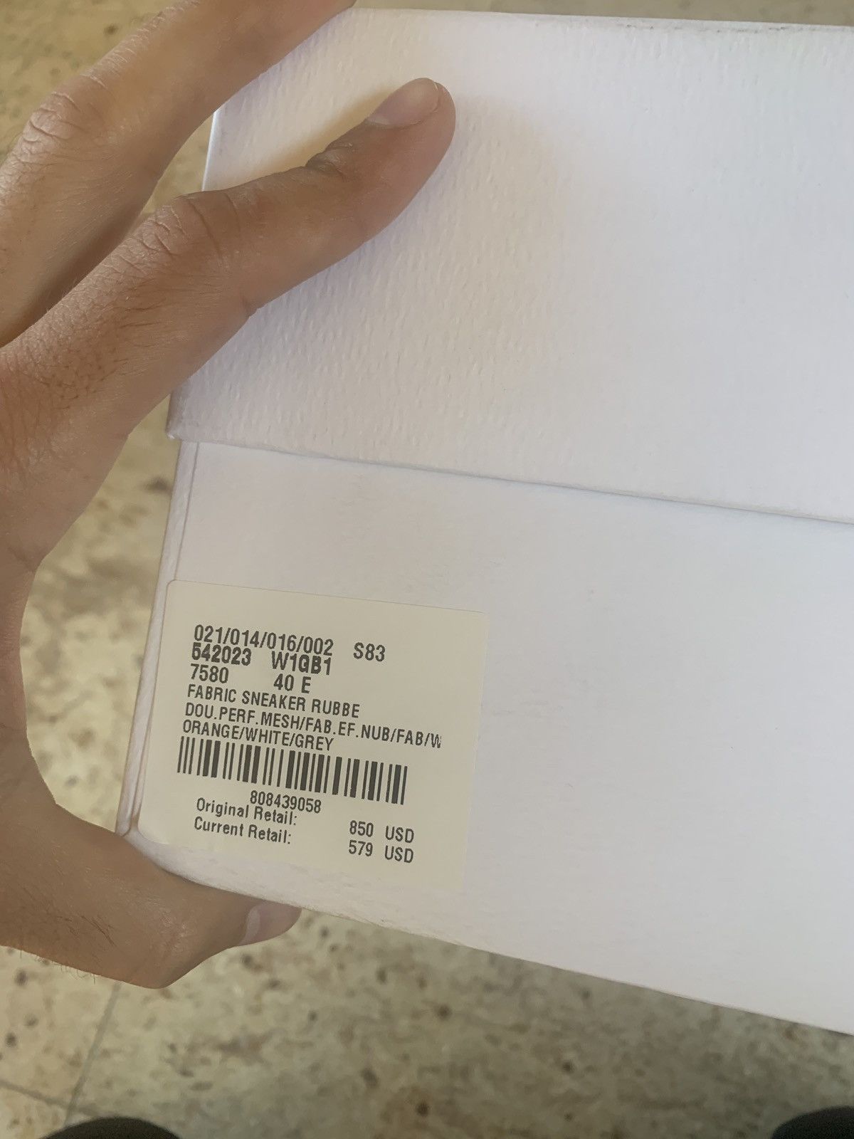 Balenciaga Track Sneakers in Orange, White & Grey Size US 7 / EU 40 - 15 Thumbnail