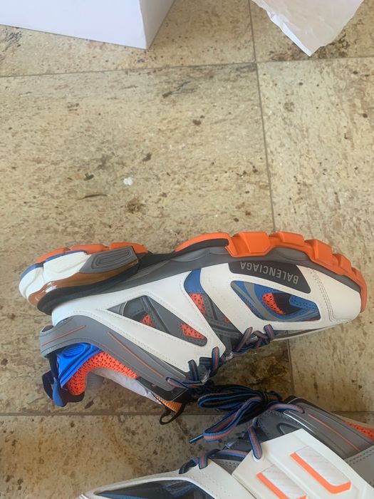 Balenciaga Track Sneakers in Orange, White & Grey Size US 7 / EU 40 - 18 Preview