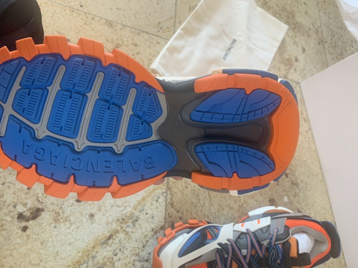 Balenciaga Track Sneakers in Orange, White & Grey Size US 7 / EU 40 - 14 Thumbnail