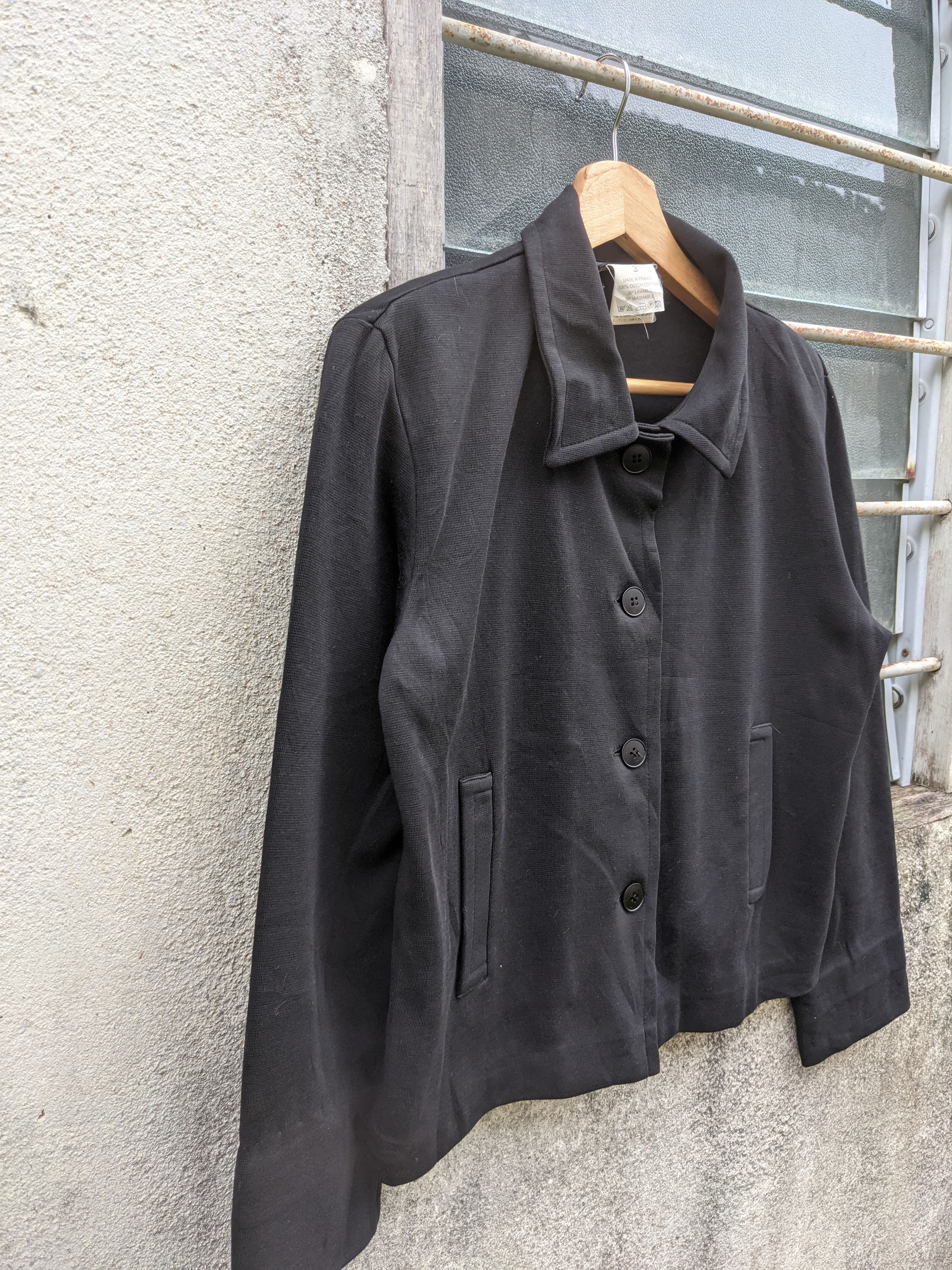 Designer × Vintage × agnes b. Agnes B. Button Up Cropped Jacket Size M / US 6-8 / IT 42-44 - 3 Thumbnail