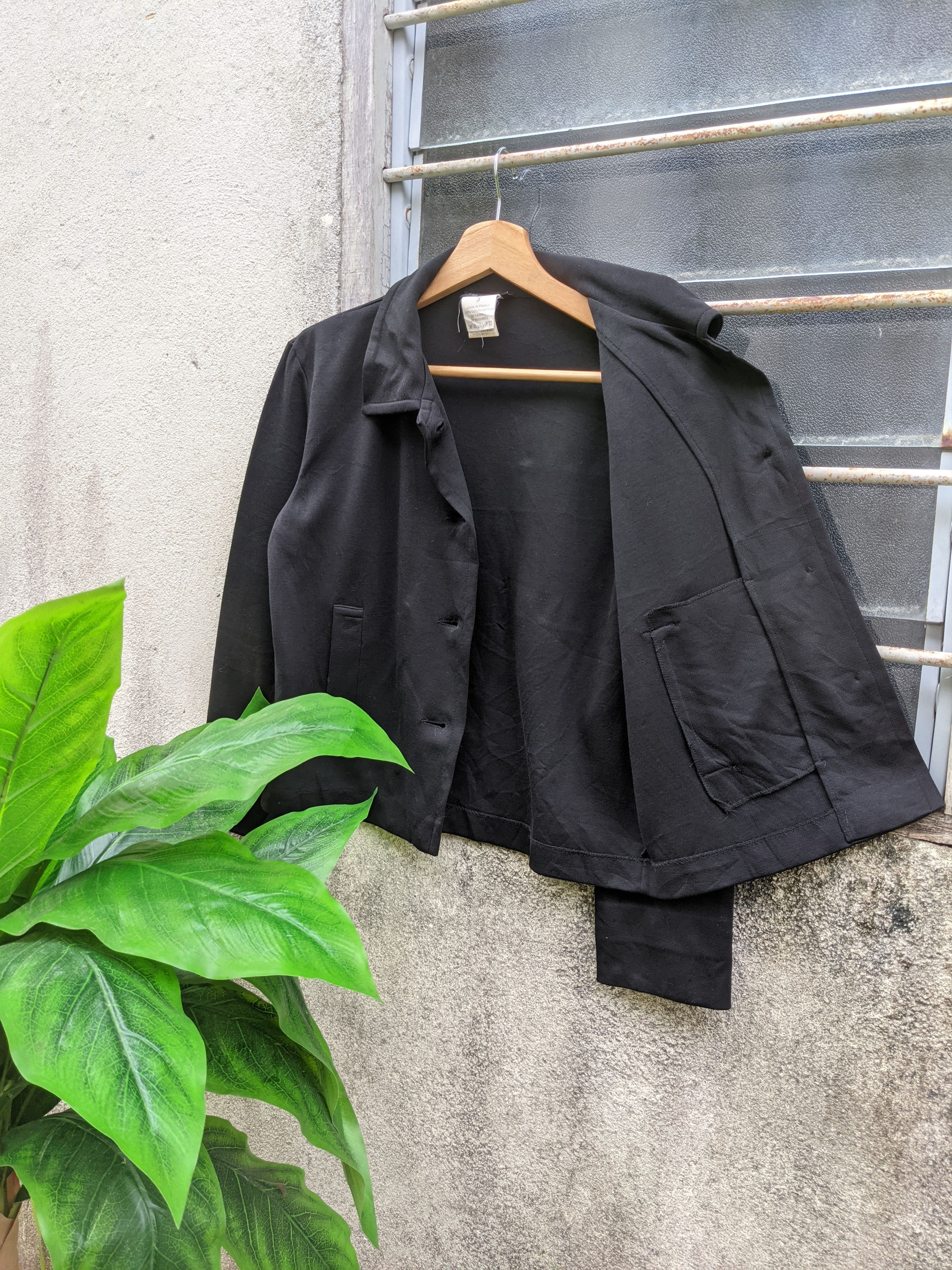 Designer × Vintage × agnes b. Agnes B. Button Up Cropped Jacket Size M / US 6-8 / IT 42-44 - 5 Thumbnail