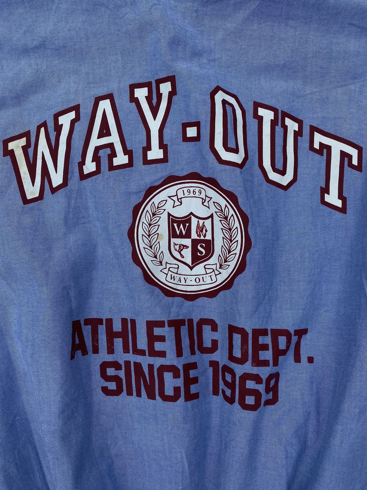 Japanese Brand × Vintage Way-Out Athletic Dept. light jacket Size US M / EU 48-50 / 2 - 7 Thumbnail