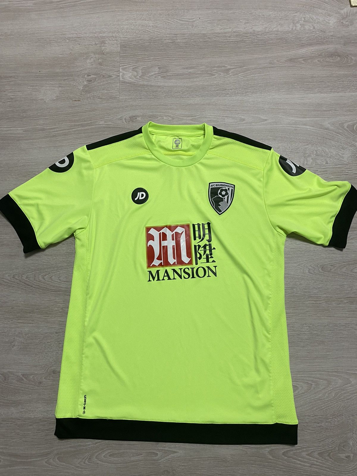 Joma AFC BOURNEMOUTH HOME FOOTBALL SHIRT JERSEY TRIKOT ENGLAND JD Size US L / EU 52-54 / 3 - 1 Thumbnail