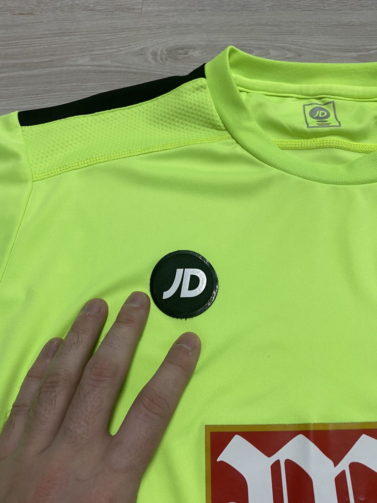 Joma AFC BOURNEMOUTH HOME FOOTBALL SHIRT JERSEY TRIKOT ENGLAND JD Size US L / EU 52-54 / 3 - 5 Thumbnail