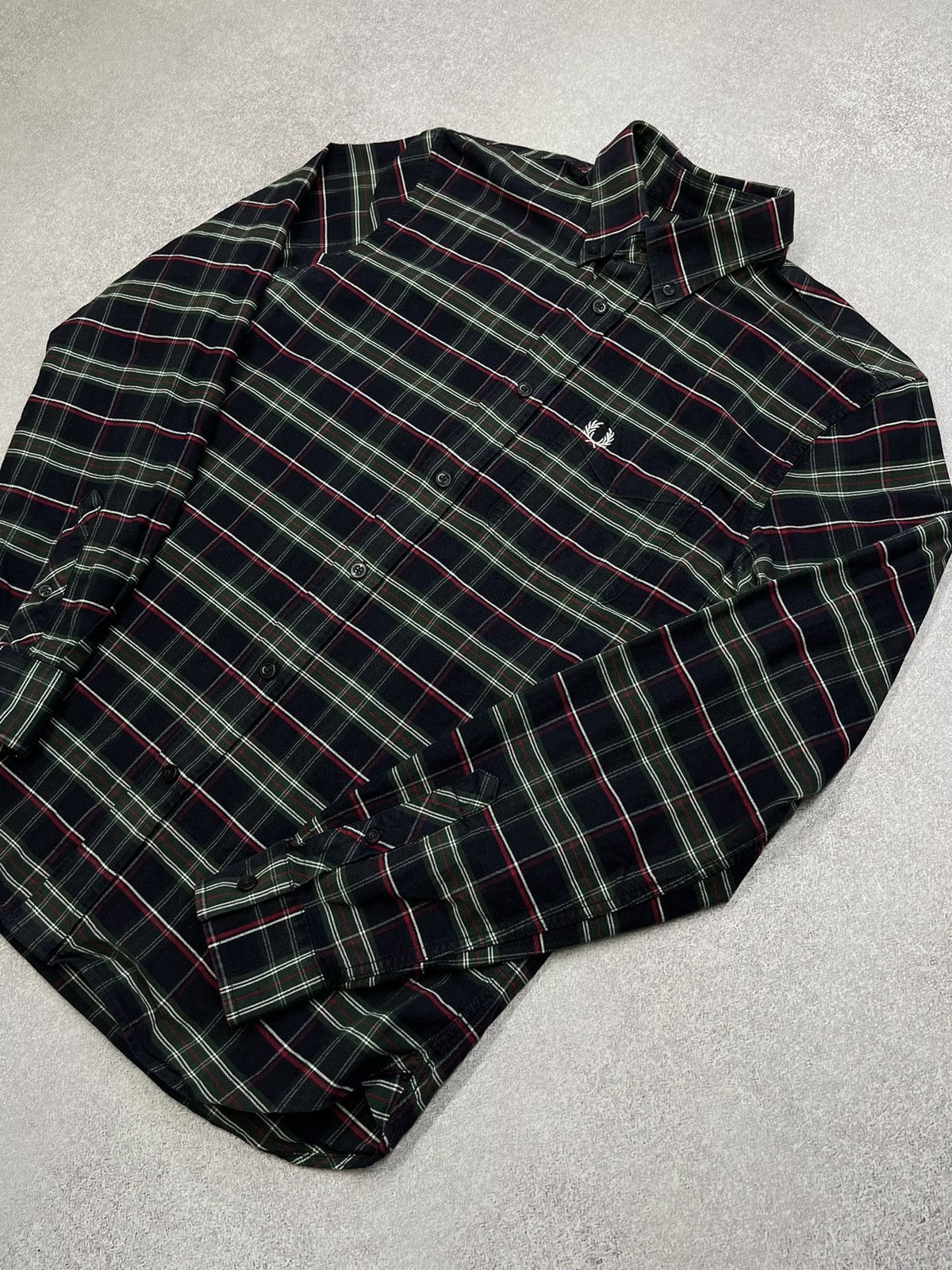 Fred Perry Vintage Fred Perry Shirt Into a cage Y2K Size US L / EU 52-54 / 3 - 3 Thumbnail