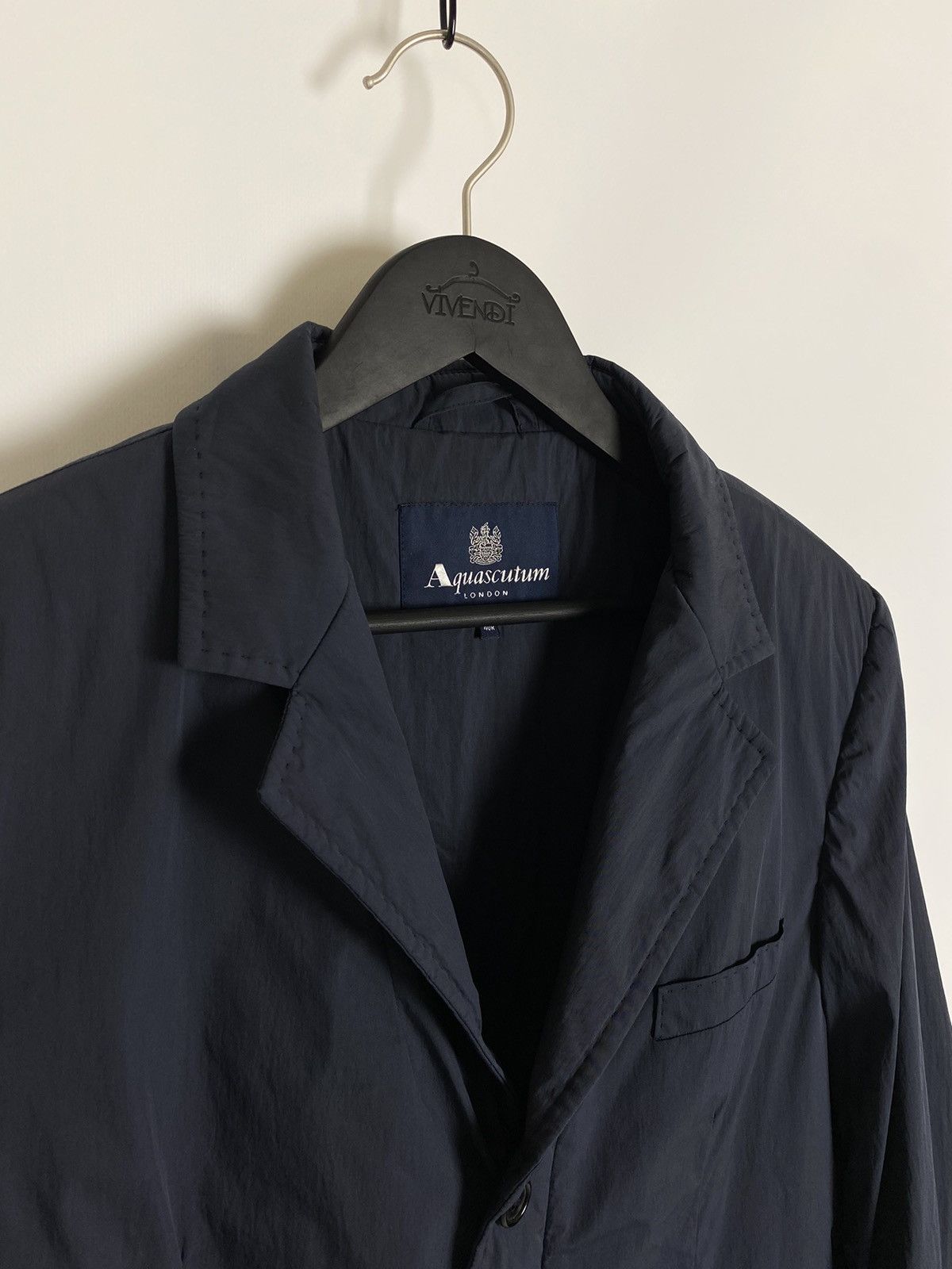 Aquascutum Aquascutum Zip Blazer Coat Size 40R - 3 Thumbnail