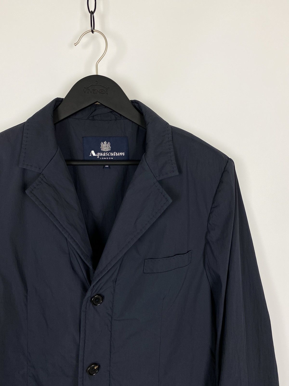 Aquascutum Aquascutum Zip Blazer Coat Size 40R - 2 Thumbnail