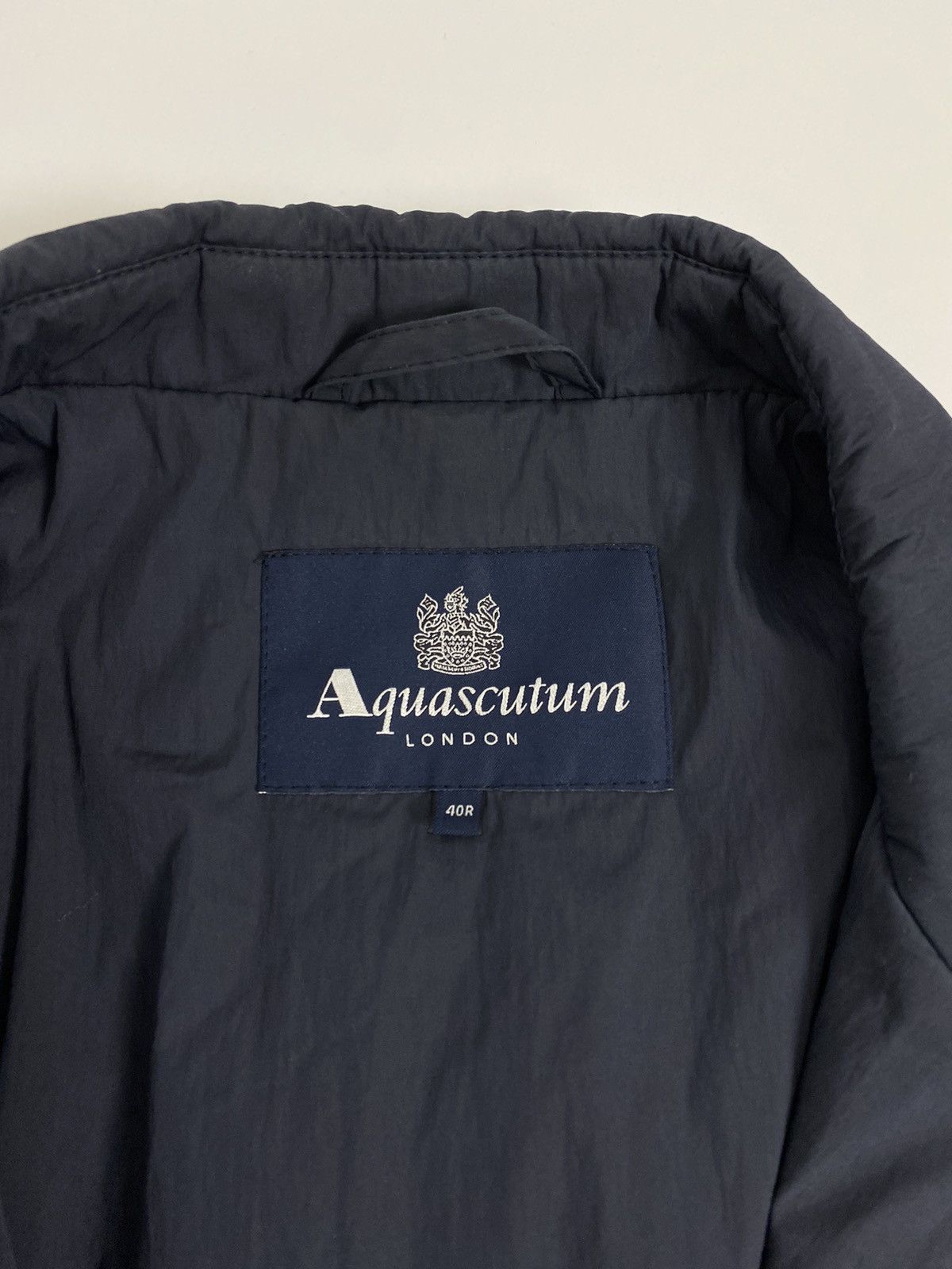 Aquascutum Aquascutum Zip Blazer Coat Size 40R - 12 Thumbnail