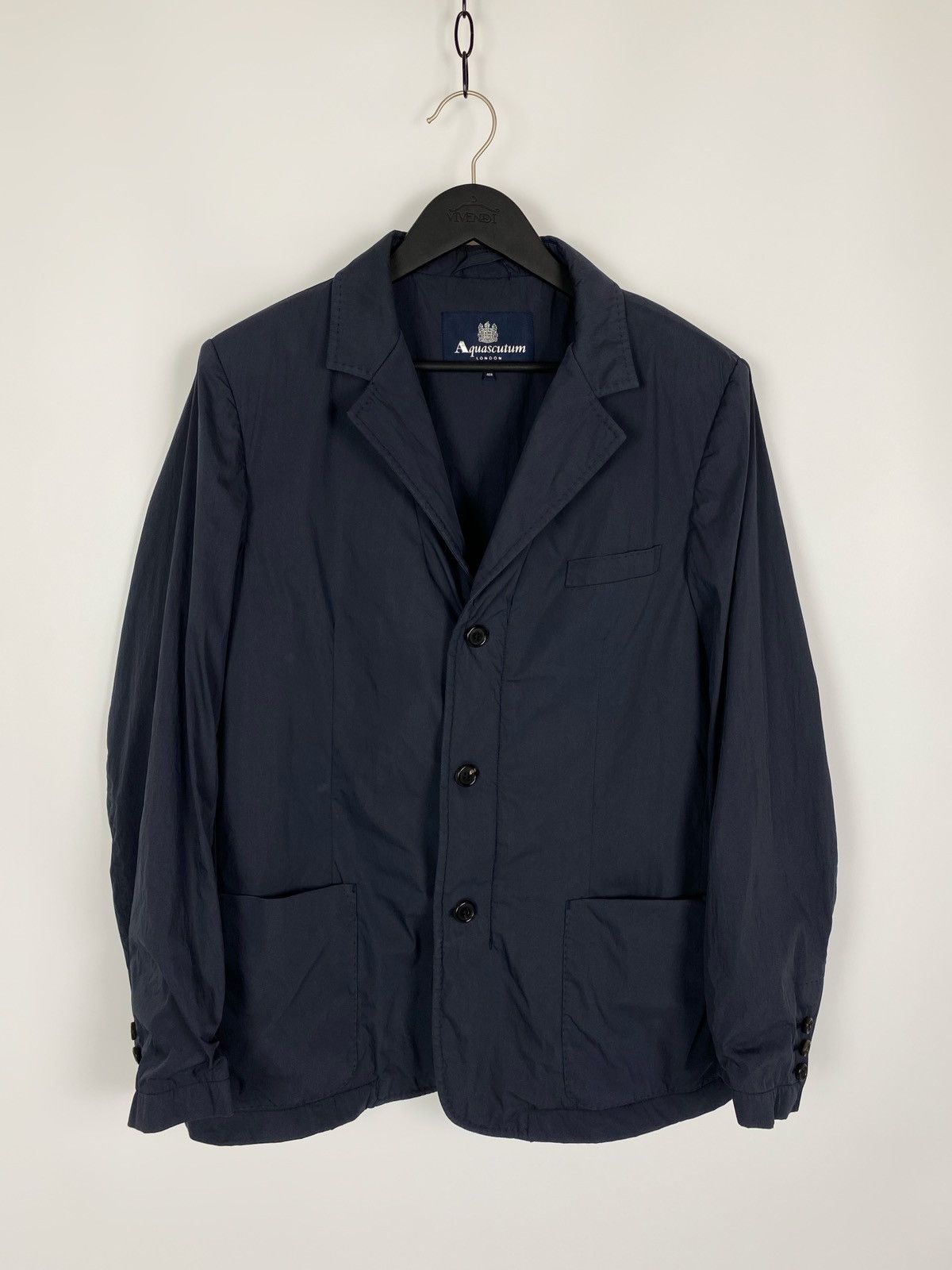 Aquascutum Aquascutum Zip Blazer Coat Size 40R - 1 Thumbnail