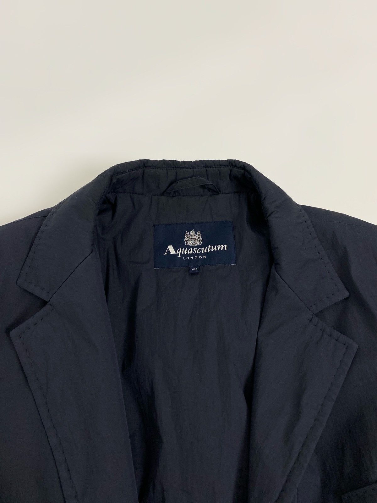 Aquascutum Aquascutum Zip Blazer Coat Size 40R - 11 Thumbnail