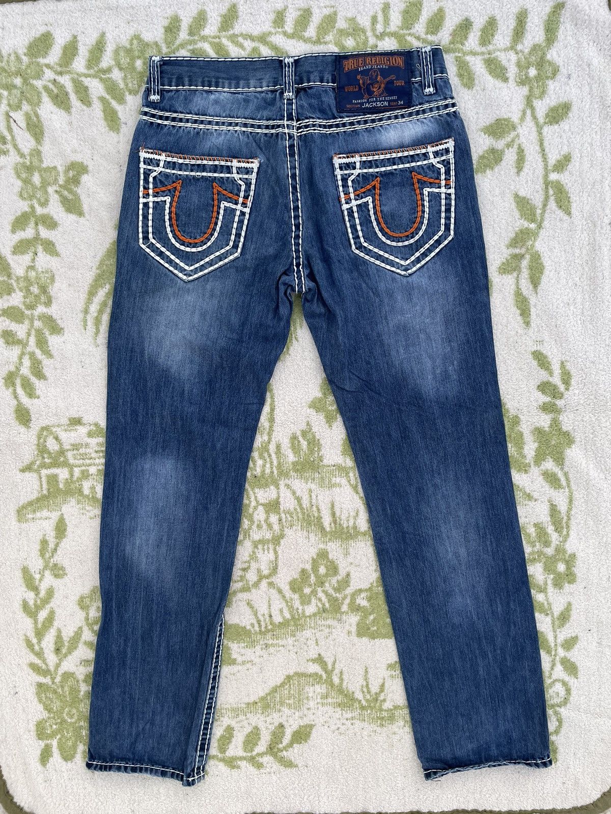 True Religion × Vintage True religion jeans JACKSON 36x33 | Grailed