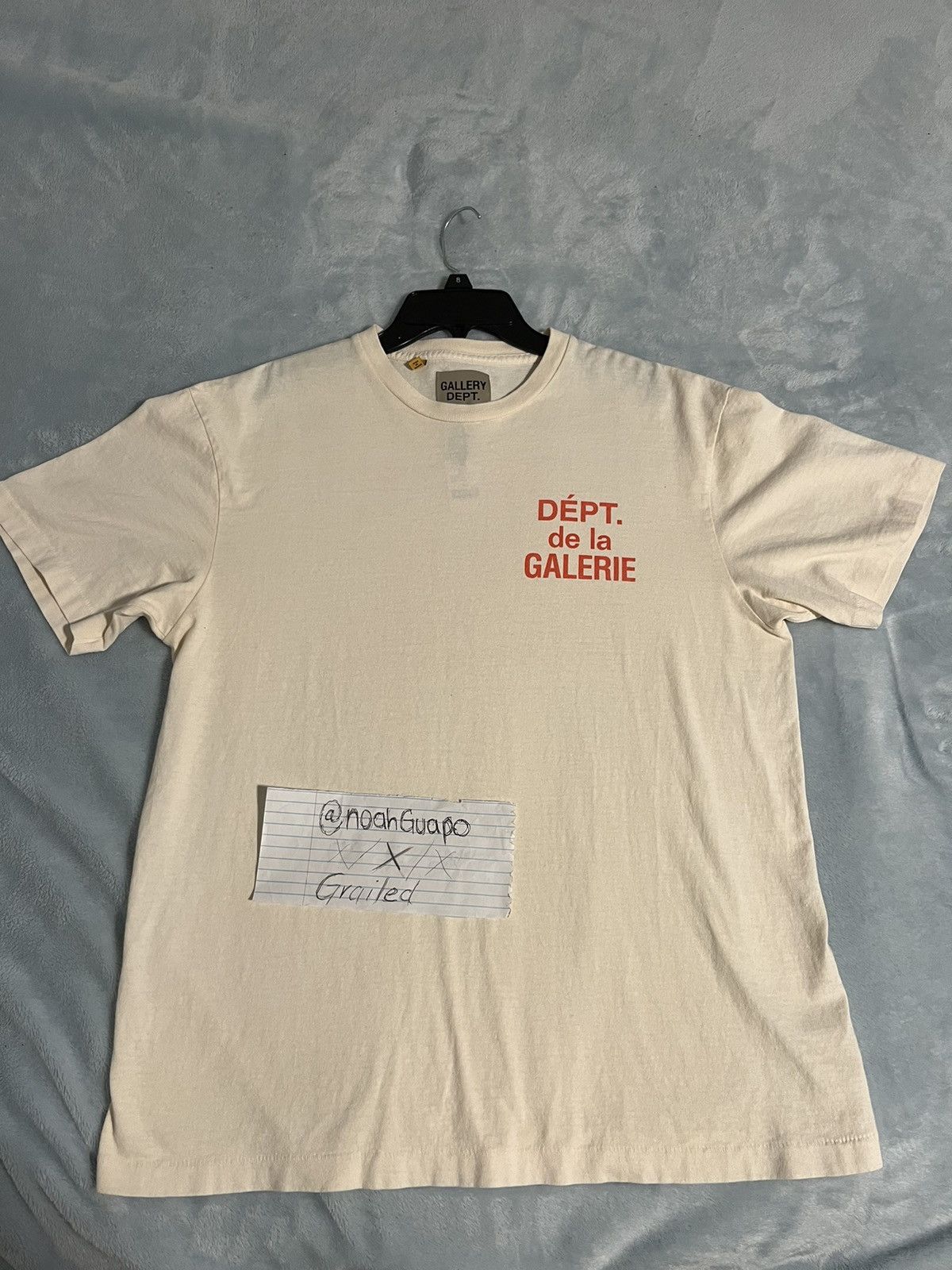 Gallery Dept. french tee cream size M -NEW
