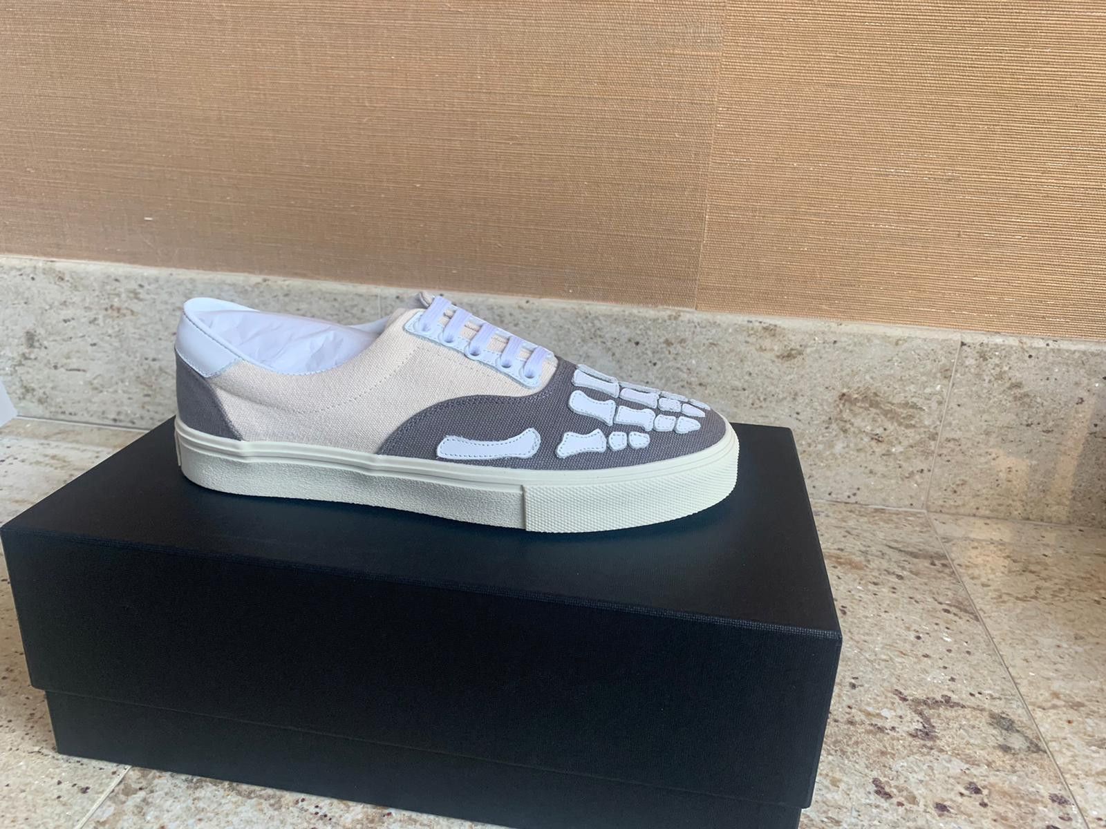 Amiri Skeleton Slip On Sneakers Size US 8 / EU 41 - 2 Thumbnail