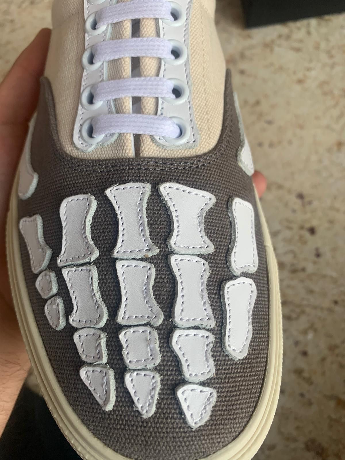 Amiri Skeleton Slip On Sneakers Size US 8 / EU 41 - 9 Thumbnail