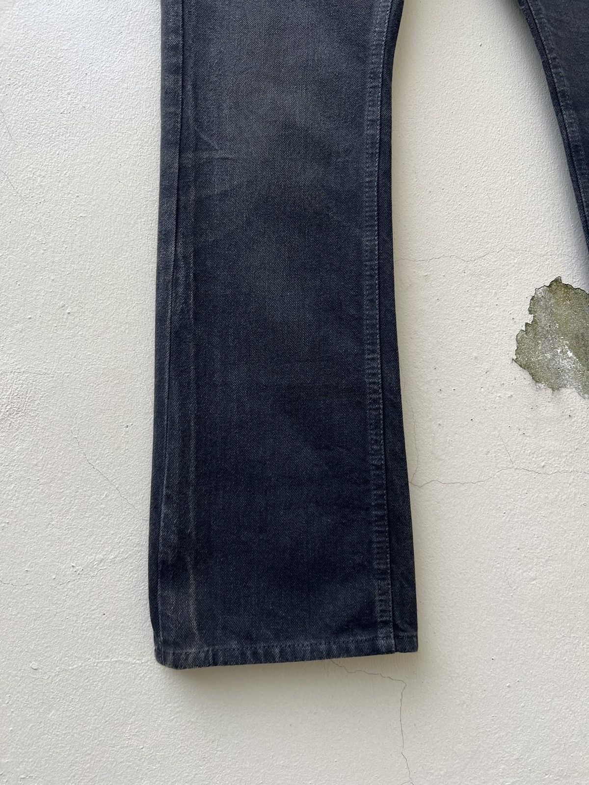 Vintage Vintage GERUGA Japan Sun Faded Black Denim Jeans Size US 31 - 8 Thumbnail