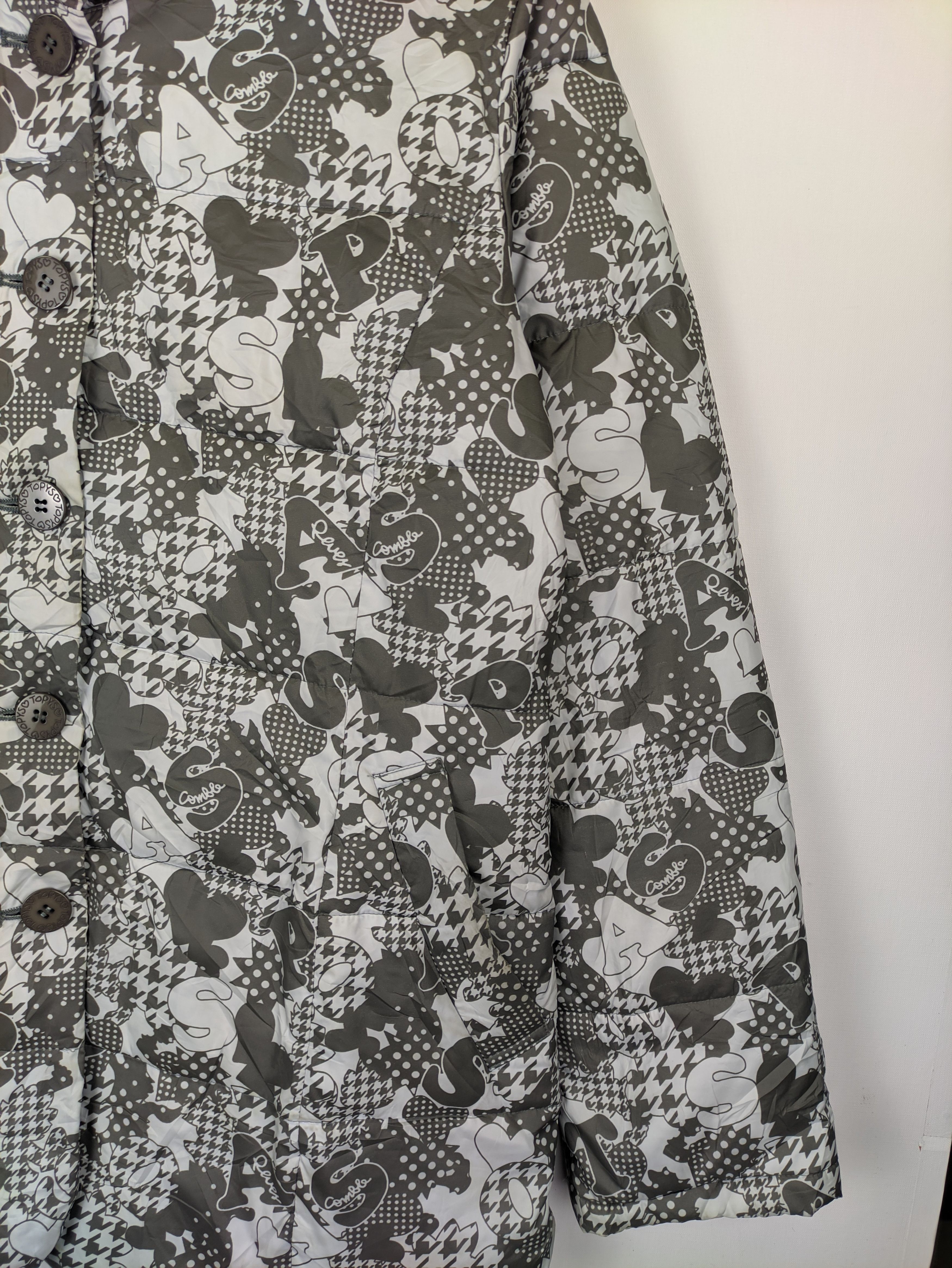 Japanese Brand Steals🔥Puffer Jacket by Topys Fullprint Size M / US 6-8 / IT 42-44 - 6 Thumbnail