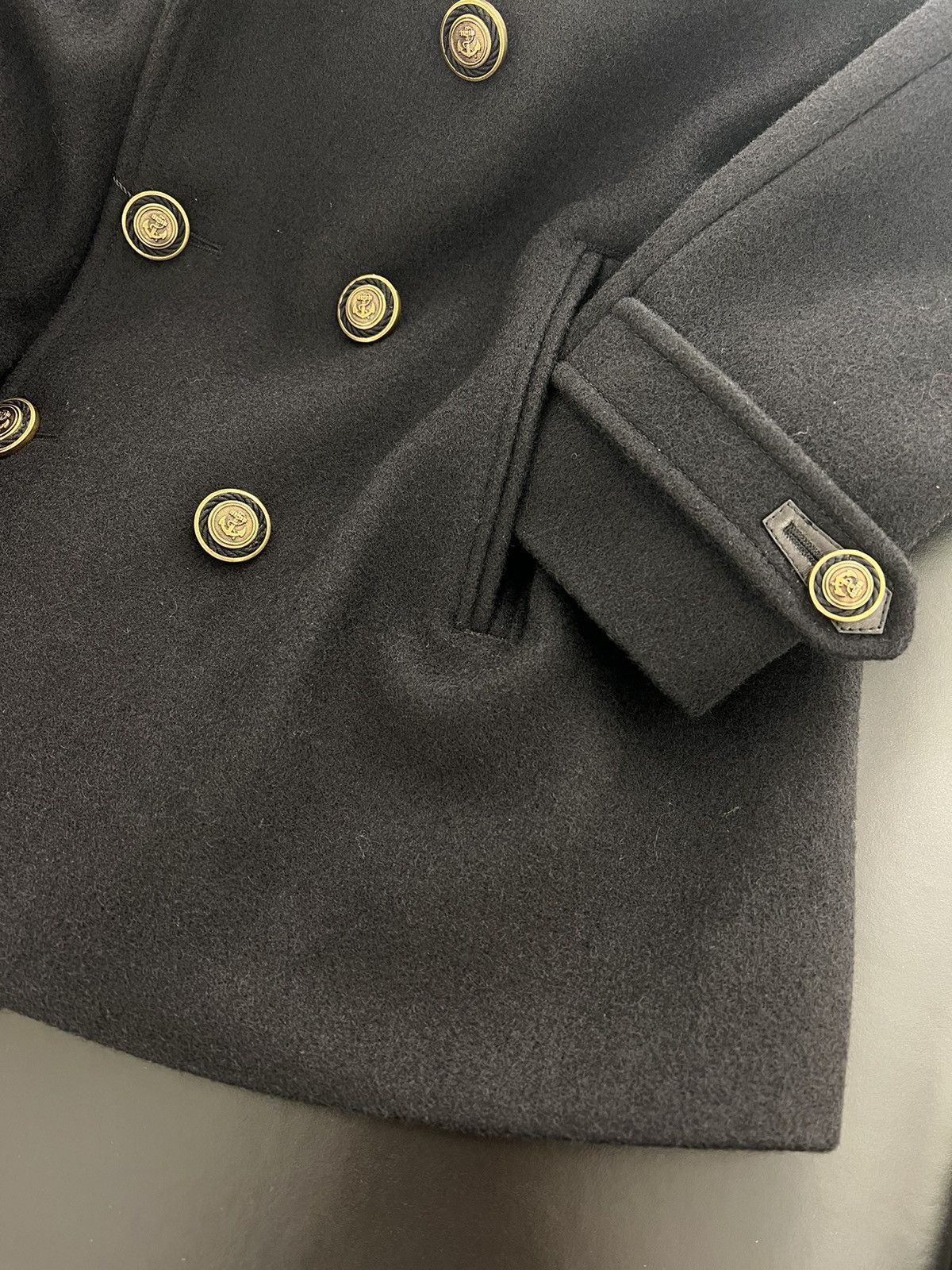 Saint Laurent Paris FW20 Double Breasted Peacoat sz46/48/52 Size US M / EU 48-50 / 2 - 3 Thumbnail