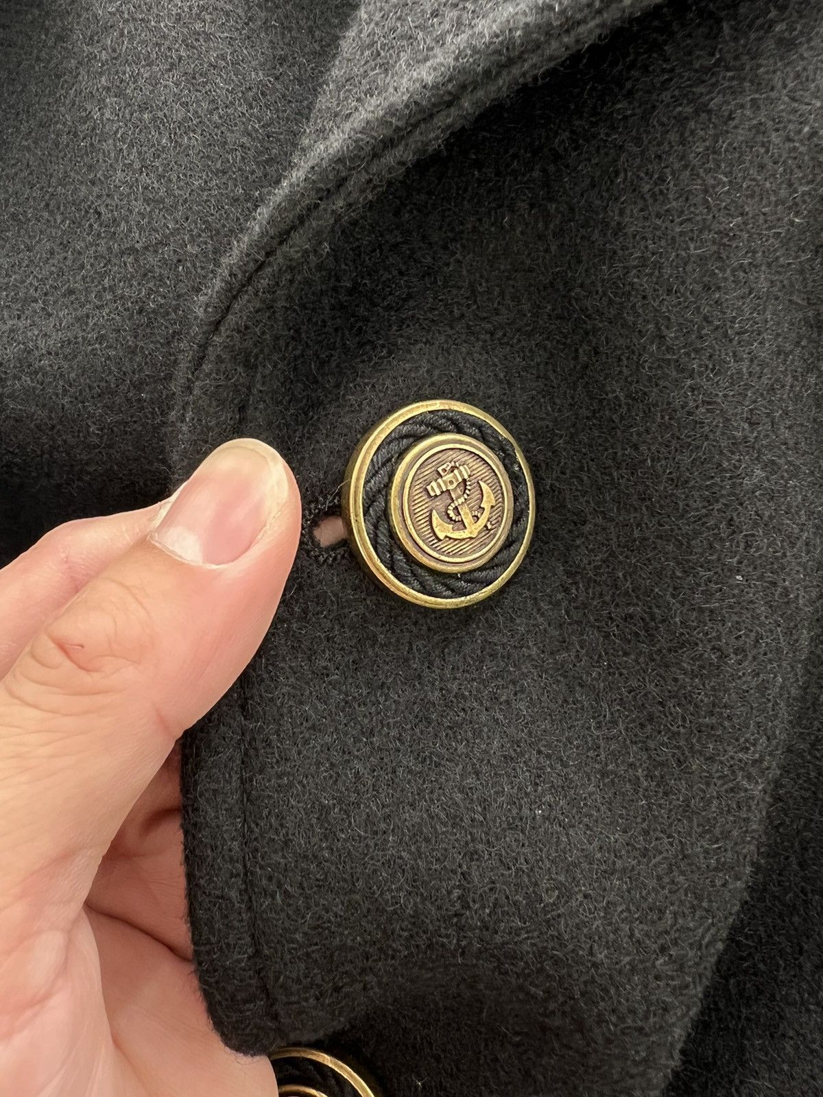 Saint Laurent Paris FW20 Double Breasted Peacoat sz46/48/52 Size US M / EU 48-50 / 2 - 4 Thumbnail