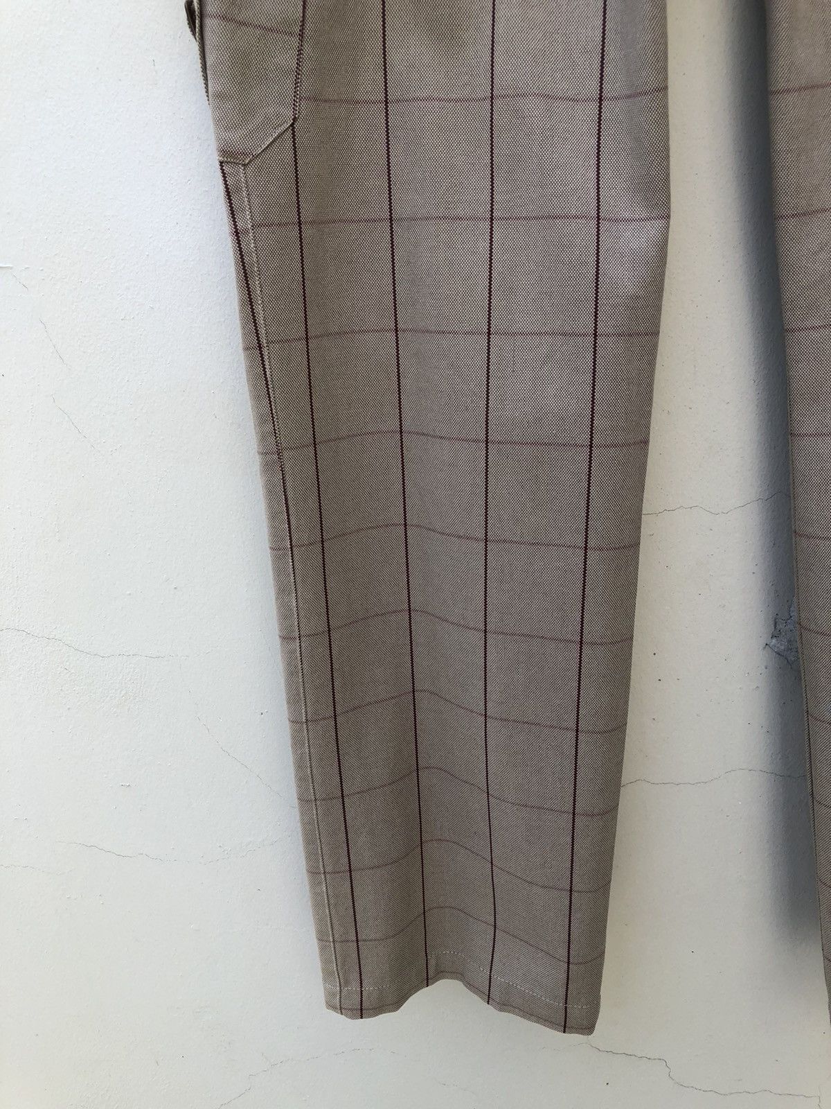 Nicole Club MONSIEUR NICOLE Adjustable Waist Tartan Plaid Cargo Size US 32 / EU 48 - 7 Thumbnail