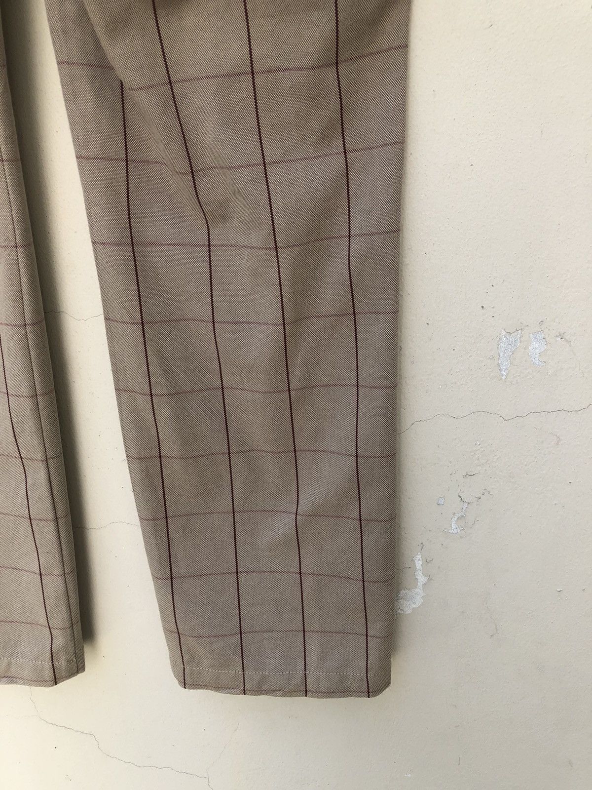 Nicole Club MONSIEUR NICOLE Adjustable Waist Tartan Plaid Cargo Size US 32 / EU 48 - 15 Thumbnail