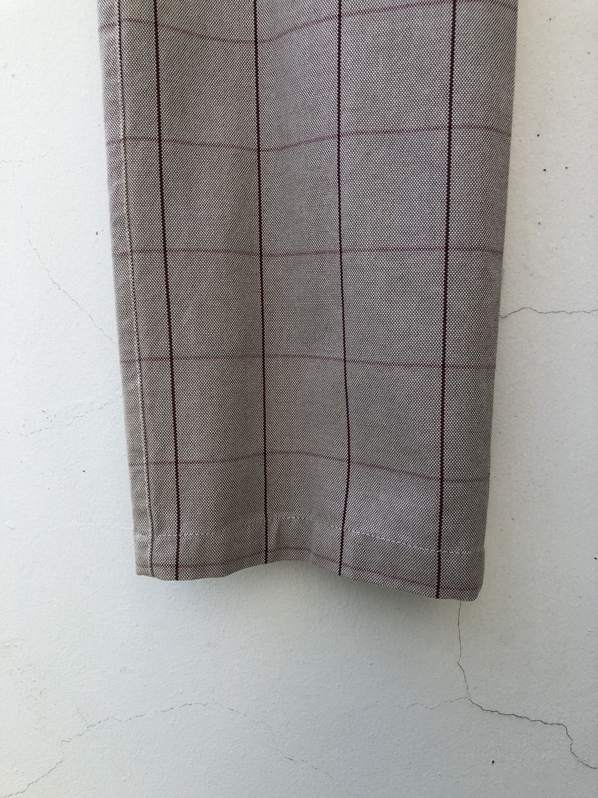 Nicole Club MONSIEUR NICOLE Adjustable Waist Tartan Plaid Cargo Size US 32 / EU 48 - 8 Thumbnail
