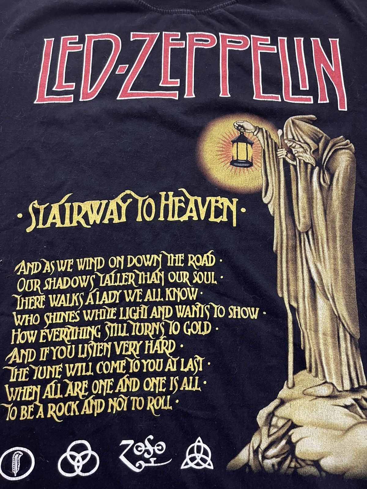 Band Tees × Led Zeppelin × Vintage Led Zeppelin vintage t-shirt Size US L / EU 52-54 / 3 - 2 Thumbnail
