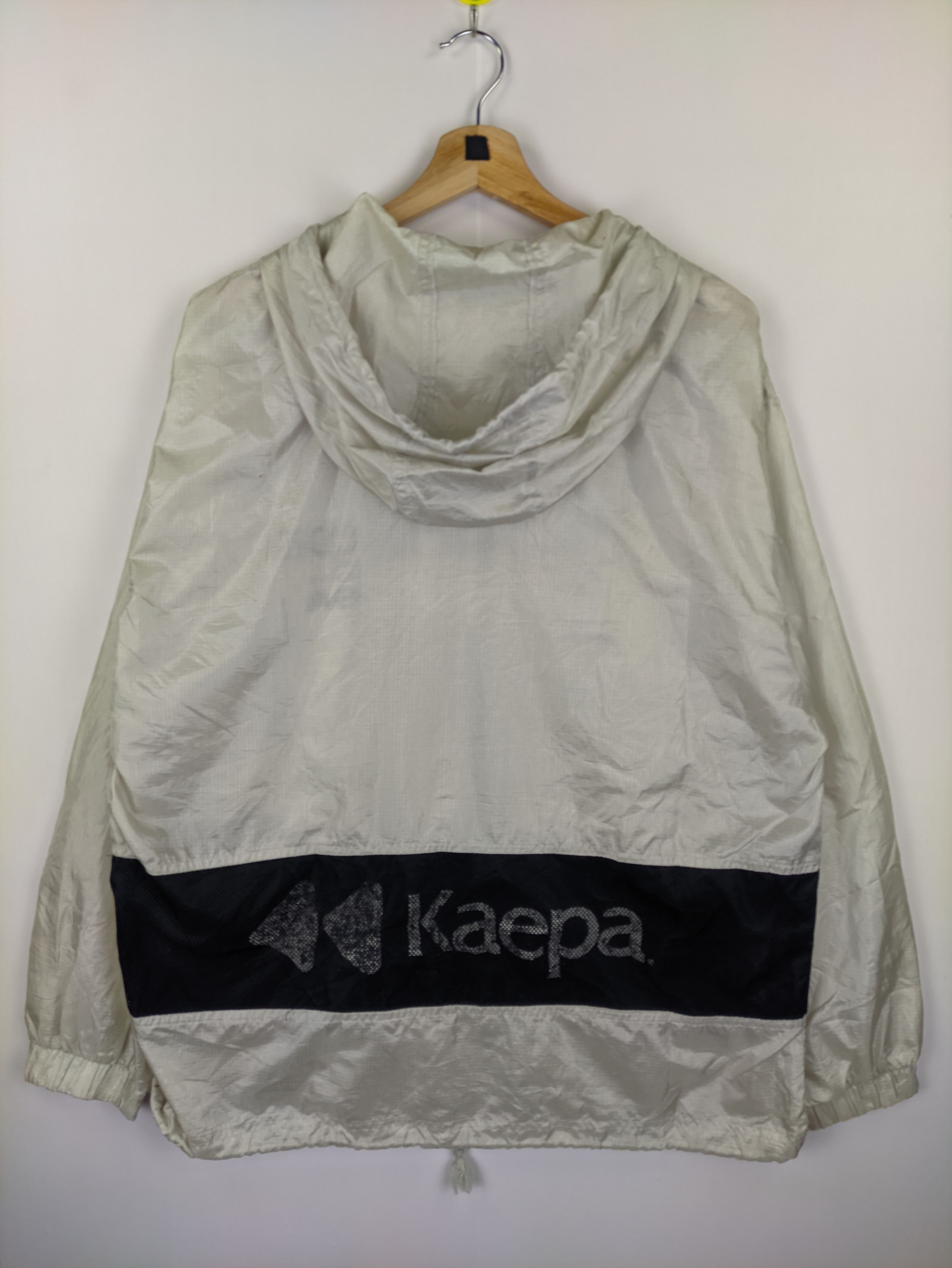 Japanese Brand × Vintage Steals🔥Vintage Windbreaker Hooded by Kaepa Size US XL / EU 56 / 4 - 2 Thumbnail