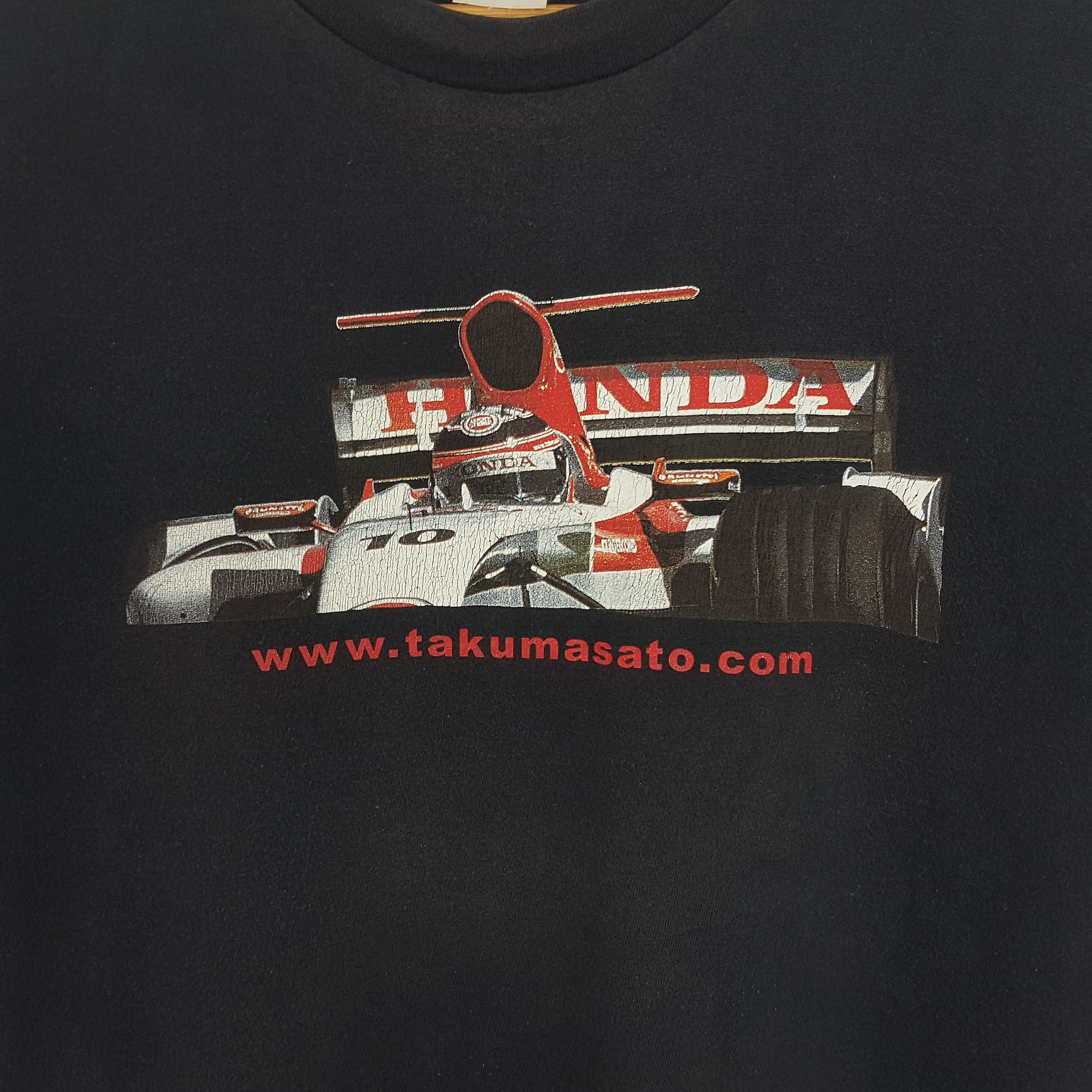 Japanese Brand × Vintage Vintage Honda Formula One Japanese Brand T-Shirt Size US L / EU 52-54 / 3 - 2 Thumbnail