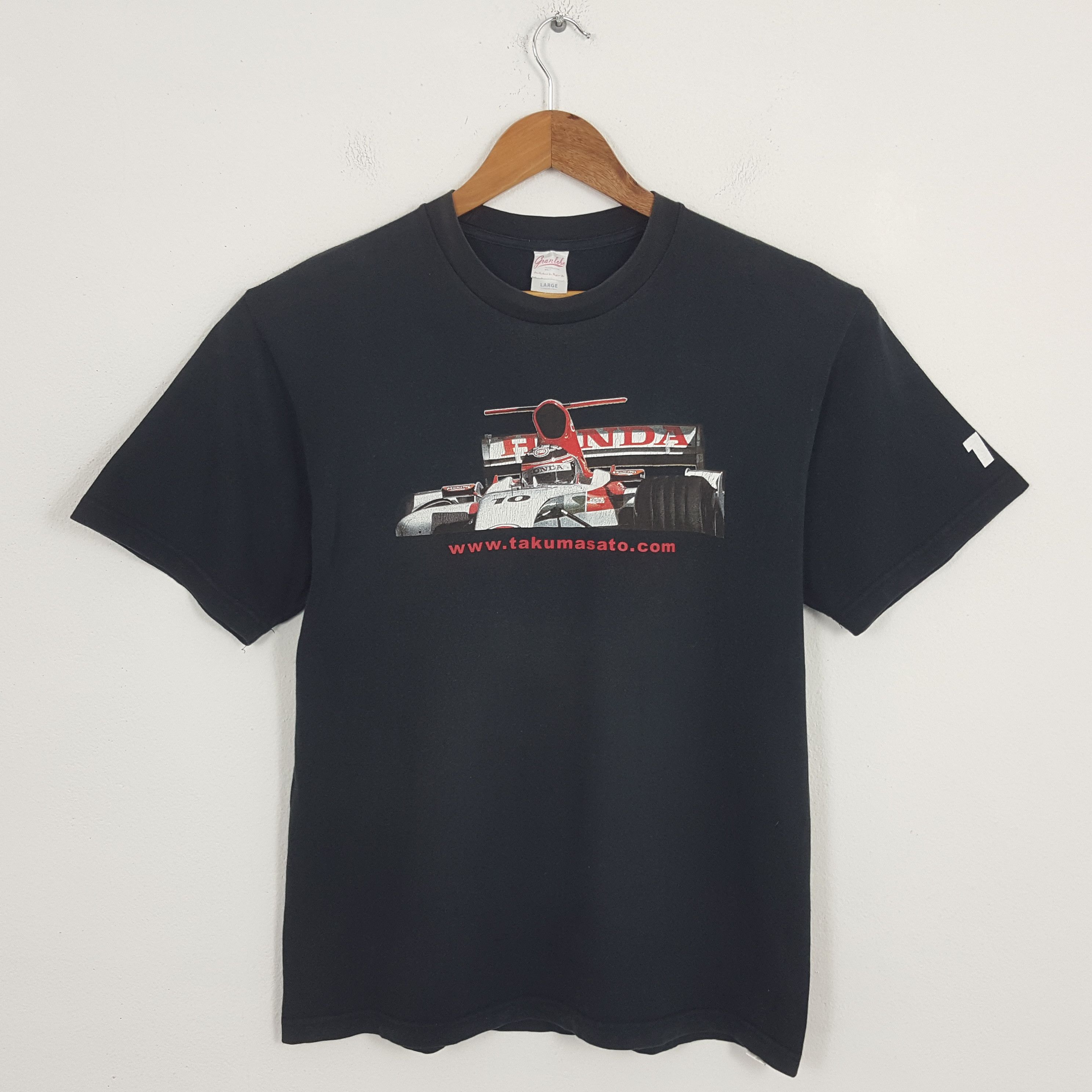 Japanese Brand × Vintage Vintage Honda Formula One Japanese Brand T-Shirt Size US L / EU 52-54 / 3 - 1 Thumbnail