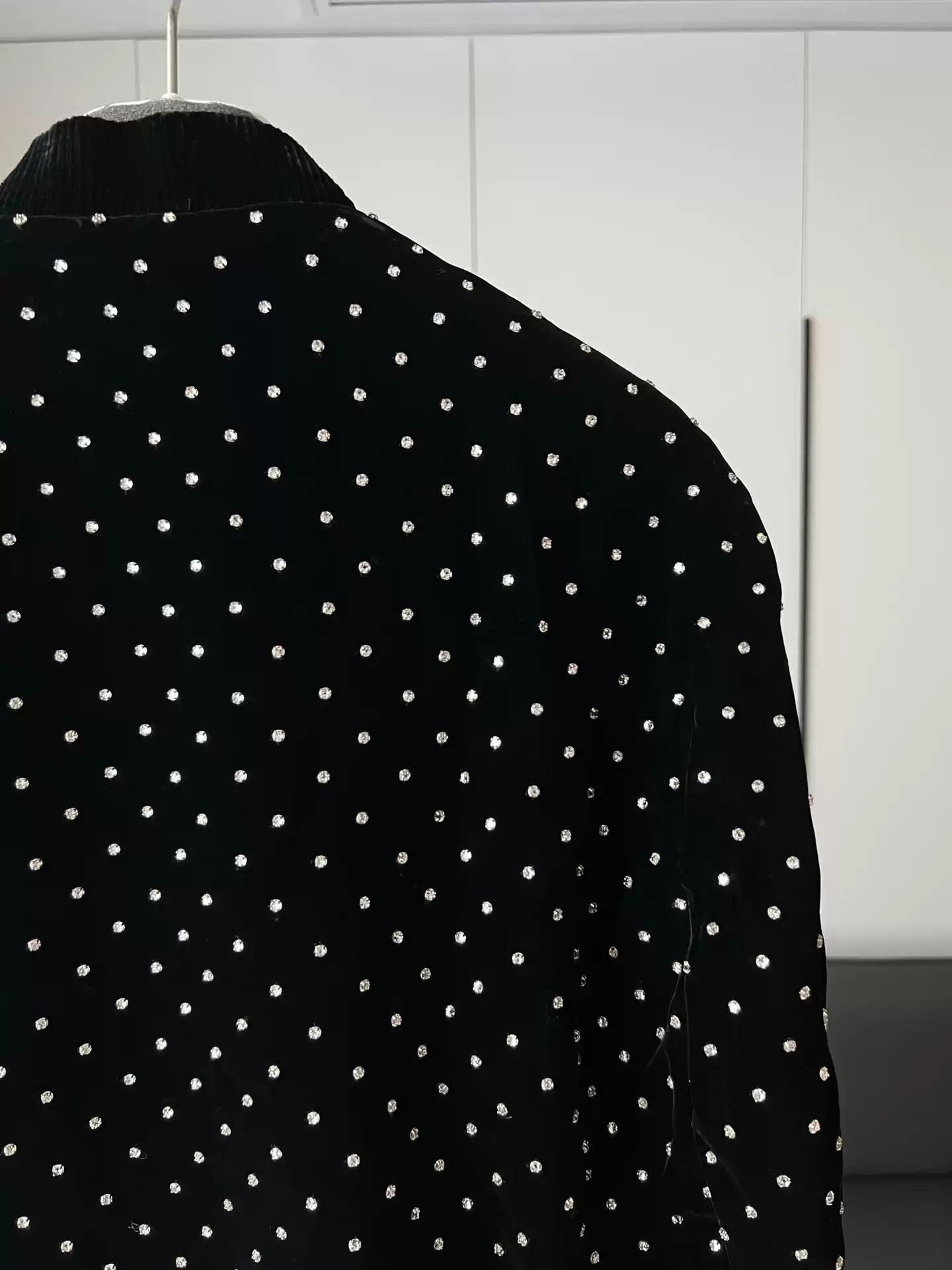 Saint Laurent Paris Saint Laurent Black Velvet Jacket Size 44 Size US S / EU 44-46 / 1 - 5 Thumbnail