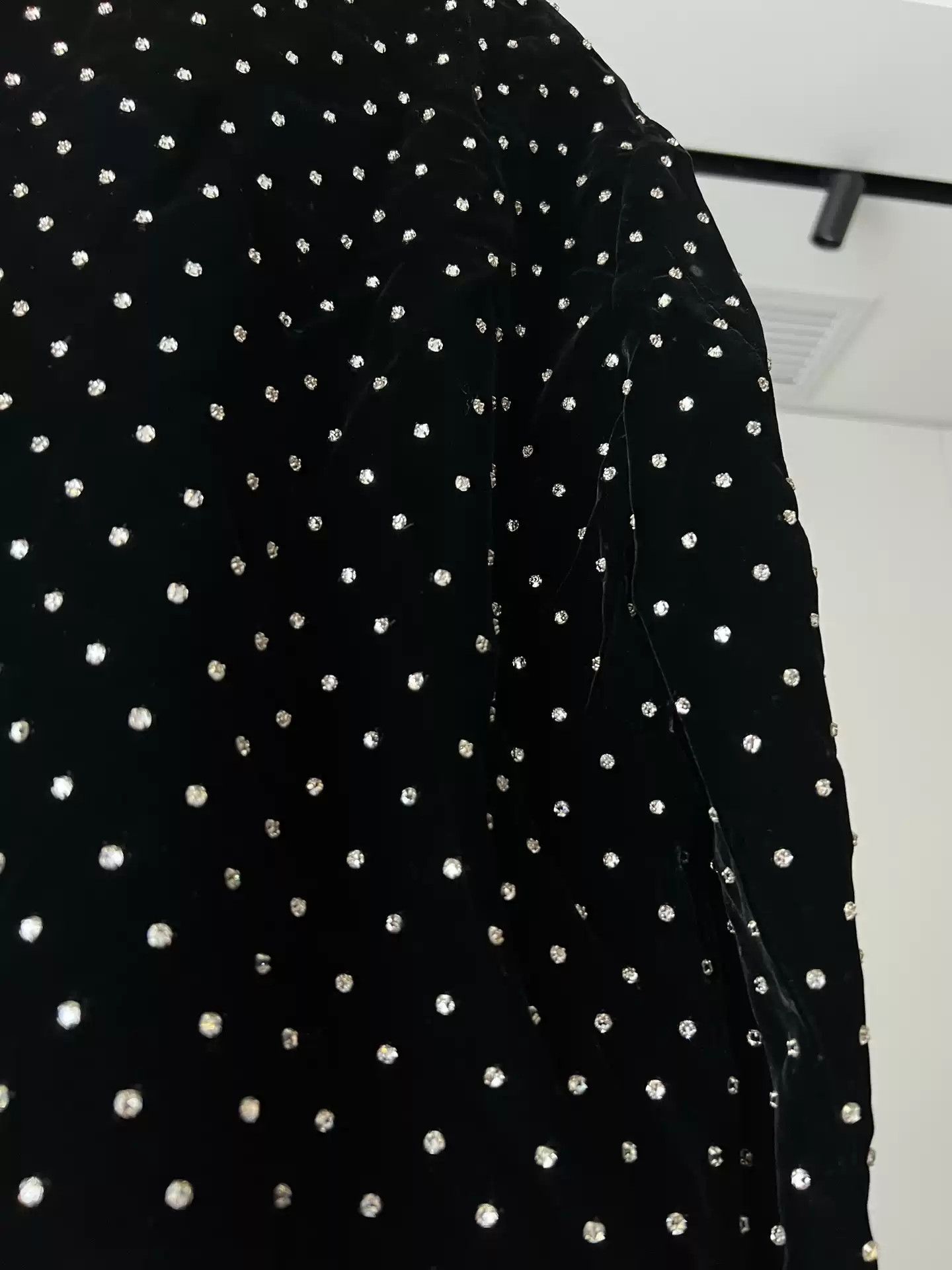 Saint Laurent Paris Saint Laurent Black Velvet Jacket Size 44 Size US S / EU 44-46 / 1 - 4 Thumbnail