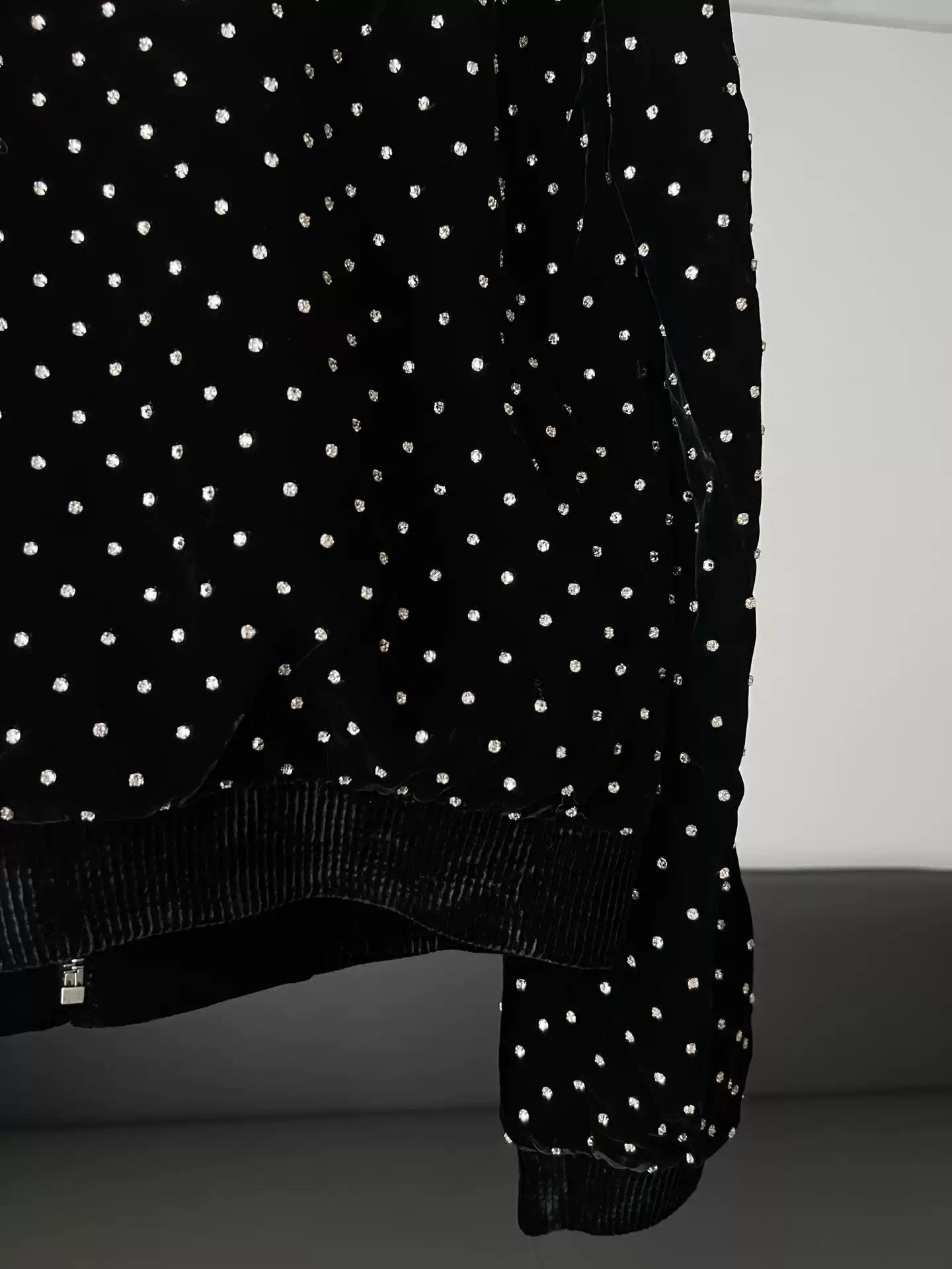 Saint Laurent Paris Saint Laurent Black Velvet Jacket Size 44 Size US S / EU 44-46 / 1 - 6 Thumbnail