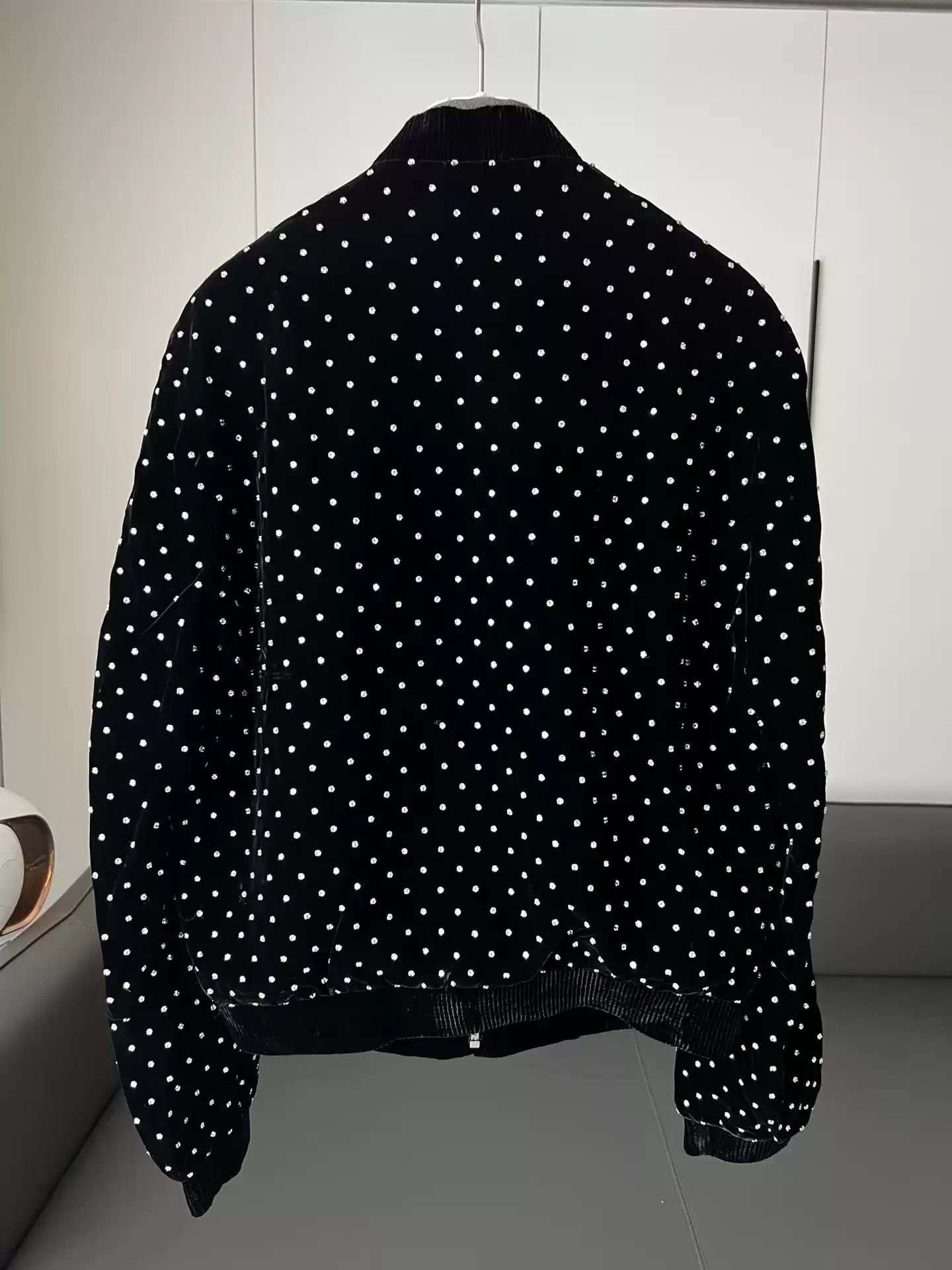 Saint Laurent Paris Saint Laurent Black Velvet Jacket Size 44 Size US S / EU 44-46 / 1 - 2 Thumbnail