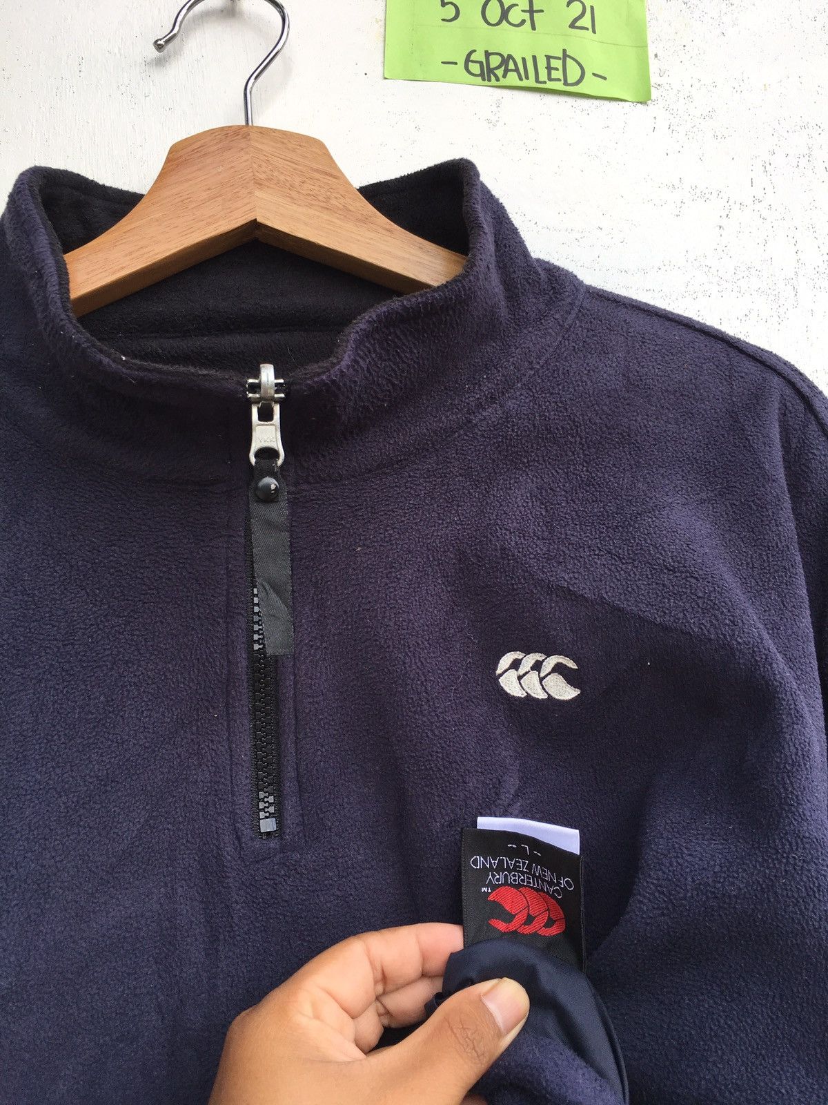 Canterbury of New Zealand Vintage Canterbury of New Zealand CCC Fleece Sweater Size US L / EU 52-54 / 3 - 12 Thumbnail