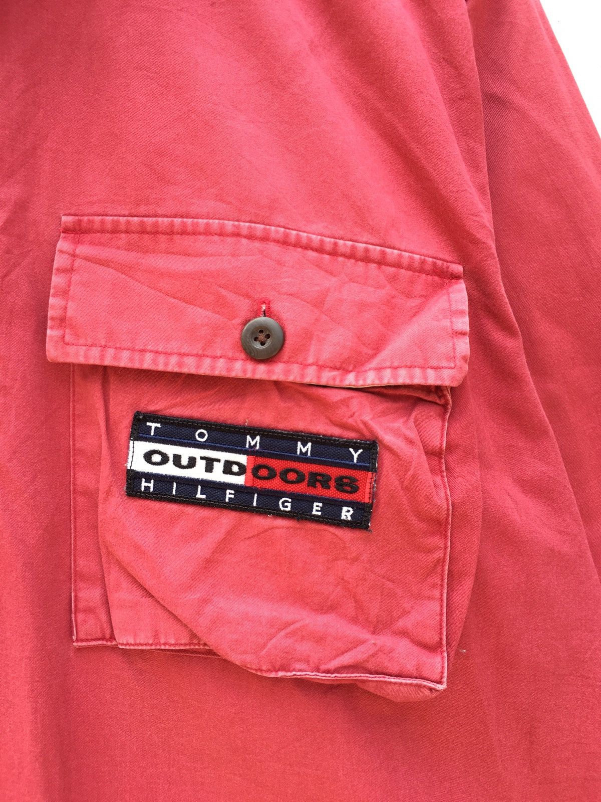 Tommy Hilfiger Vintage Tommy Hilfiger Zip Up Longsleeve Shirt Size US L / EU 52-54 / 3 - 7 Thumbnail