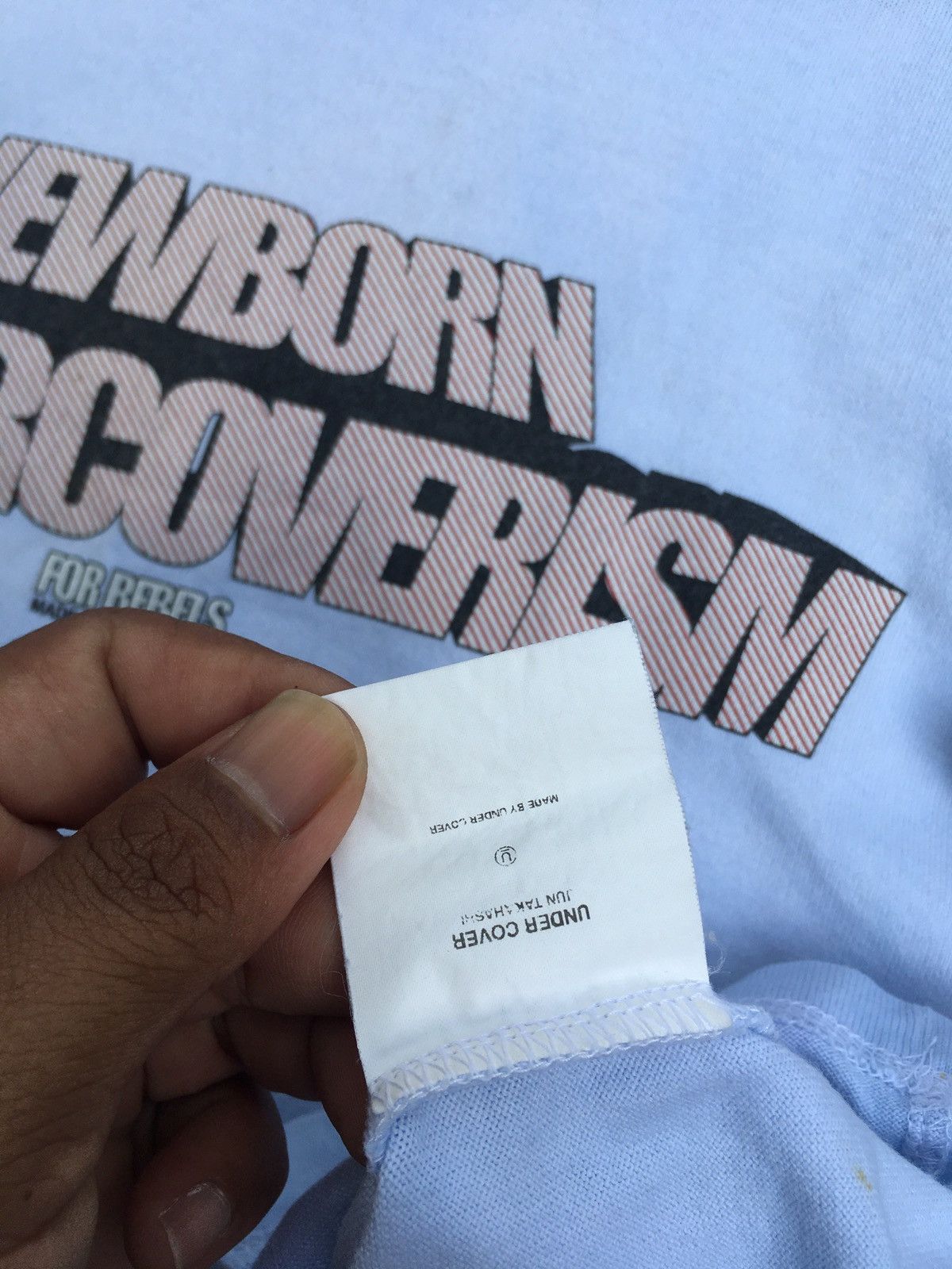 Jun Takahashi Rare Undercover Newborn Tshirt Size US S / EU 44-46 / 1 - 9 Thumbnail