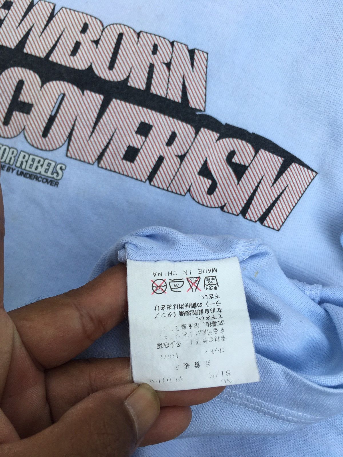 Jun Takahashi Rare Undercover Newborn Tshirt Size US S / EU 44-46 / 1 - 10 Thumbnail