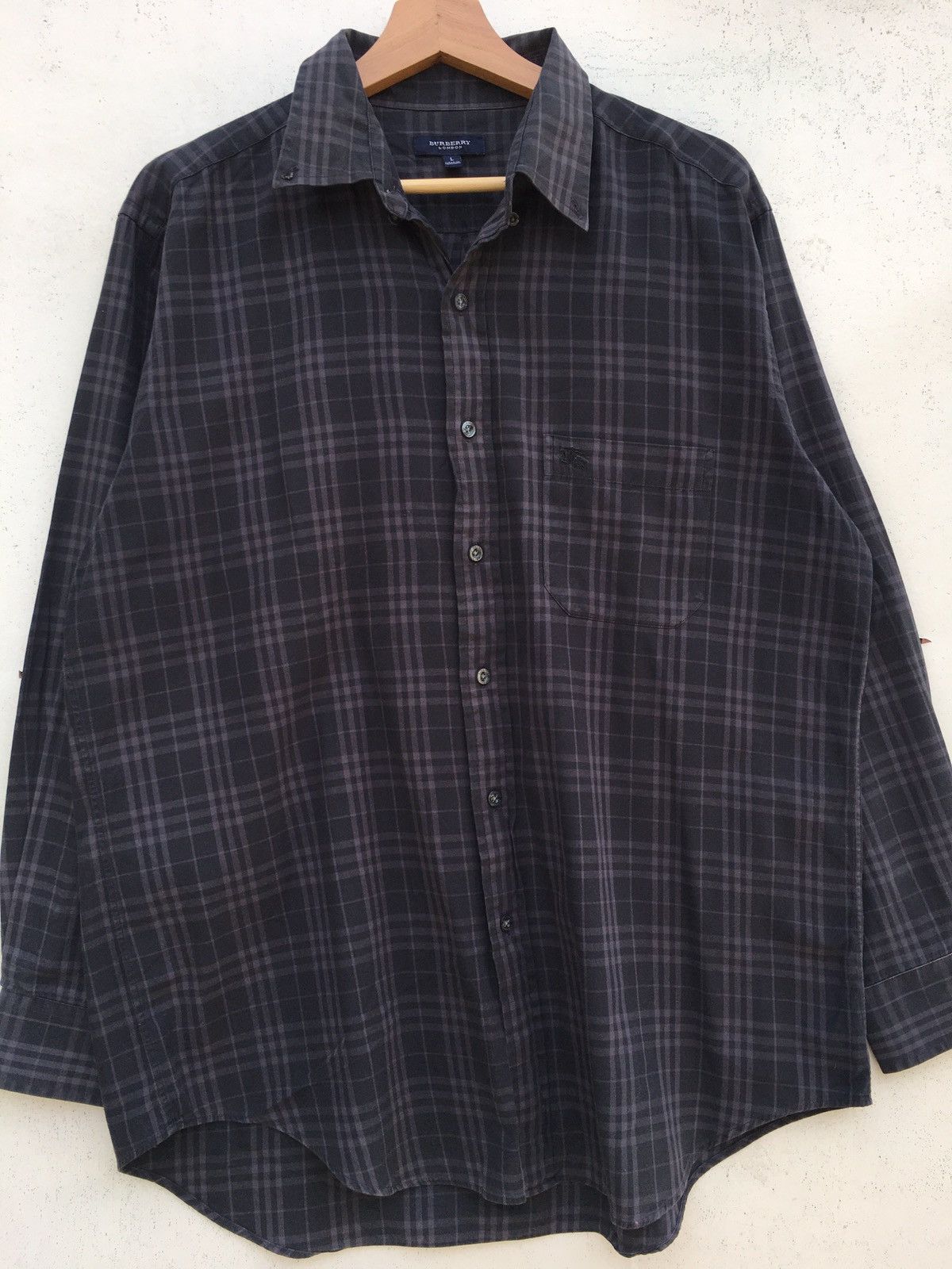 Burberry Rare Vintage Burberry Checkered Longsleeve Buttons Shirt Size US XL / EU 56 / 4 - 4 Thumbnail