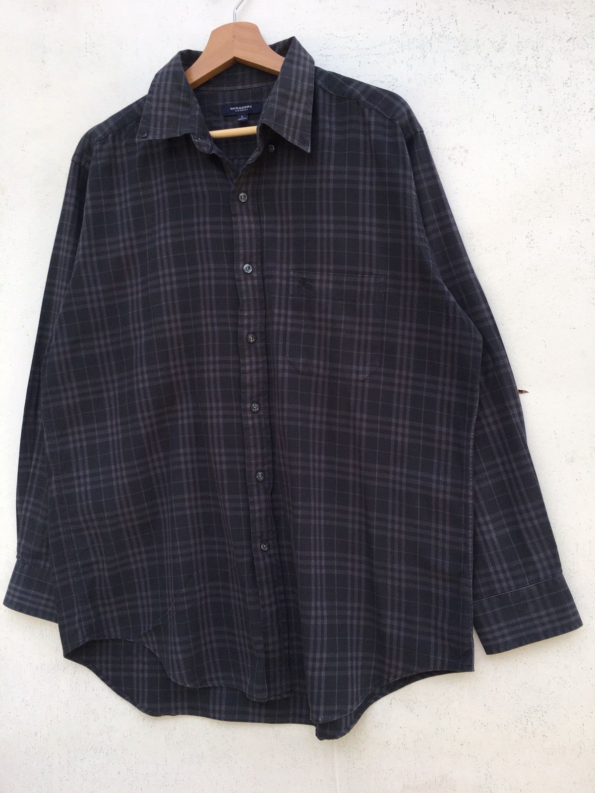 Burberry Rare Vintage Burberry Checkered Longsleeve Buttons Shirt Size US XL / EU 56 / 4 - 3 Thumbnail
